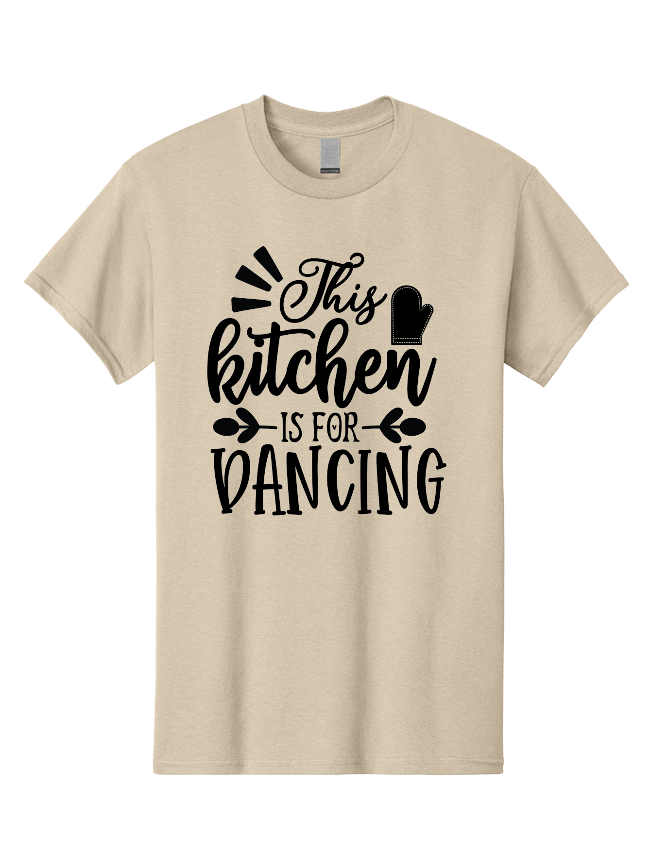 This-Kitchen-Is-For-Dancing Men'S Graphic Tee, 100% Cotton, Comfortable Casual Summer Wear, Machine Washable, Kitchen Dancing, Kitchen Decor, Dance Quotes, Kitchen Inspiration, Cooking Quotes, Dance Love, Kitchen Passion, Cooking Inspiration Aab592