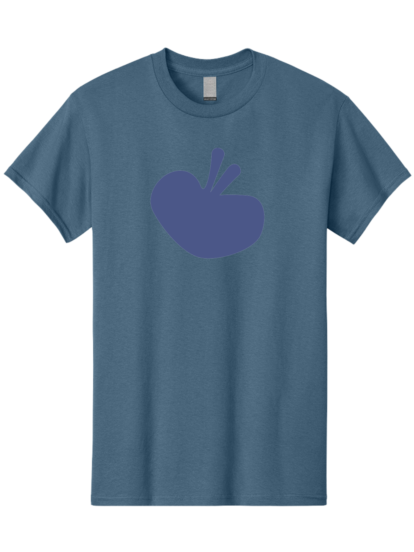 Hand-Heart Men'S Graphic Tee, 100% Cotton, Comfortable Casual Summer Wear, Machine Washable, Hand Gesture, Two Fingers Up, Peace Sign, Friendship Symbol, Love, Care, Affection, Kindness, Peace Aab620