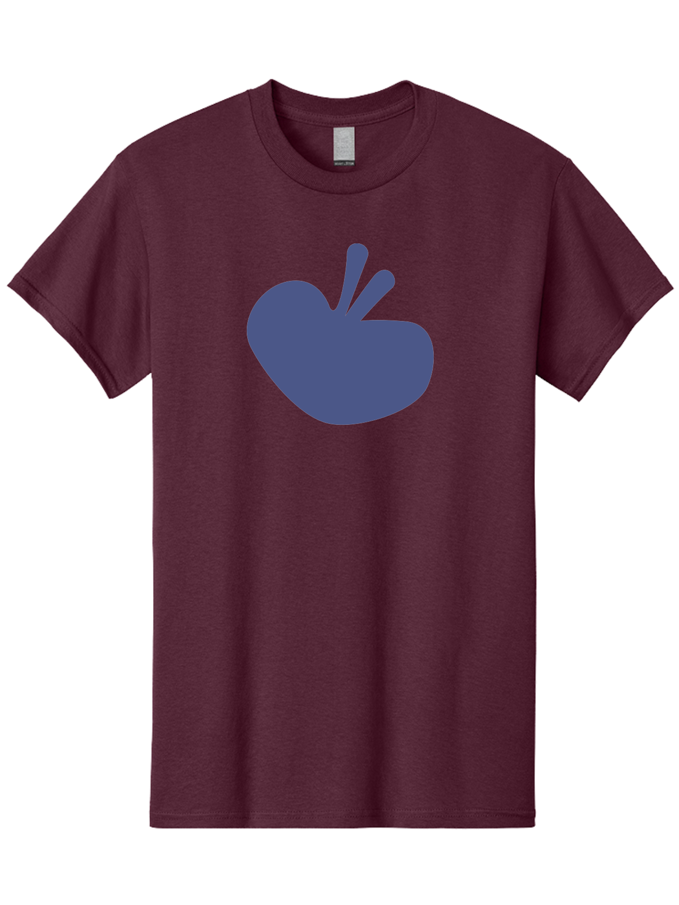 Hand-Heart Men'S Graphic Tee, 100% Cotton, Comfortable Casual Summer Wear, Machine Washable, Hand Gesture, Two Fingers Up, Peace Sign, Friendship Symbol, Love, Care, Affection, Kindness, Peace Aab620