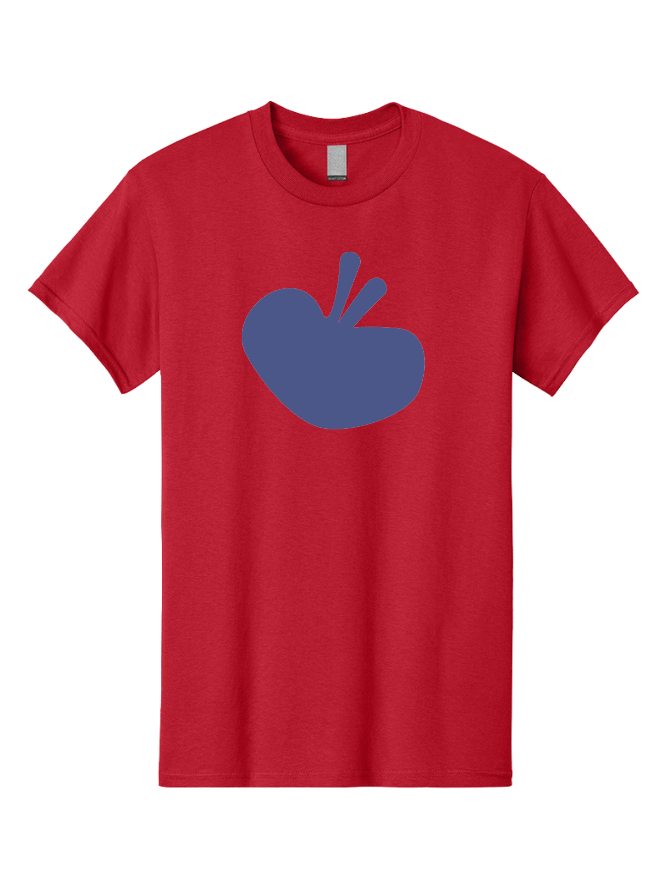 Hand-Heart Men'S Graphic Tee, 100% Cotton, Comfortable Casual Summer Wear, Machine Washable, Hand Gesture, Two Fingers Up, Peace Sign, Friendship Symbol, Love, Care, Affection, Kindness, Peace Aab620
