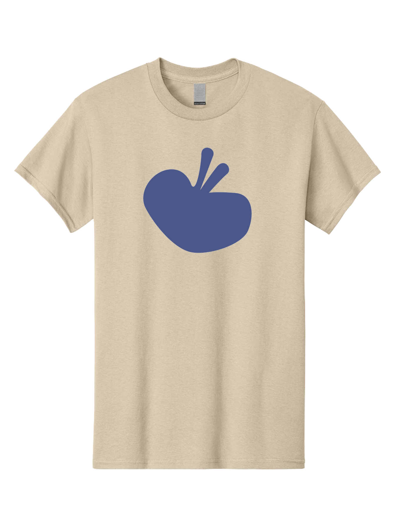 Hand-Heart Men'S Graphic Tee, 100% Cotton, Comfortable Casual Summer Wear, Machine Washable, Hand Gesture, Two Fingers Up, Peace Sign, Friendship Symbol, Love, Care, Affection, Kindness, Peace Aab620