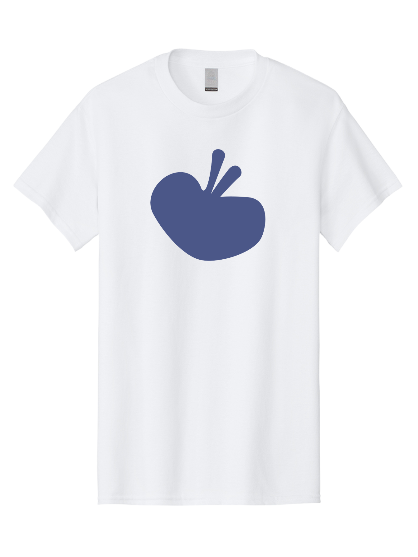 Hand-Heart Men'S Graphic Tee, 100% Cotton, Comfortable Casual Summer Wear, Machine Washable, Hand Gesture, Two Fingers Up, Peace Sign, Friendship Symbol, Love, Care, Affection, Kindness, Peace Aab620