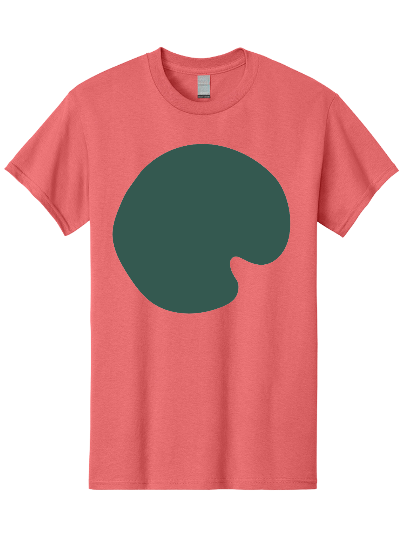 Pachymorph Men'S Graphic Tee, 100% Cotton, Comfortable Casual Summer Wear, Machine Washable, Pacman Character, Dark Grey Color, Simple Design, Retro Game Icon, Video Game Symbol, Classic Arcade Aab623