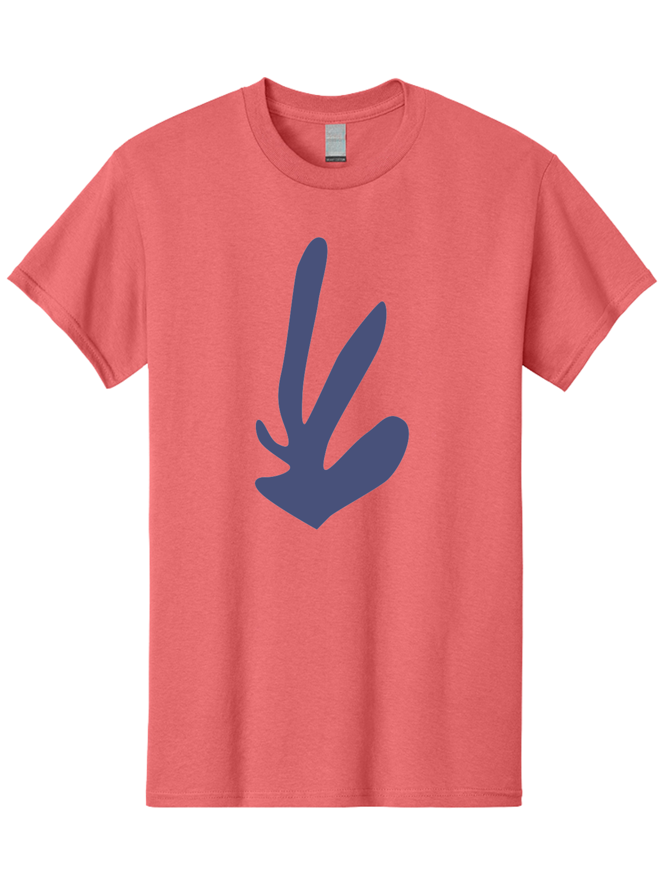 Purple-Hand Men'S Graphic Tee, 100% Cotton, Comfortable Casual Summer Wear, Machine Washable, Bird Footprint, Animal Track, Wildlife Sign, Nature Symbol, Bird Watching, Outdoor Adventure, Wildlife Conservation Aab632