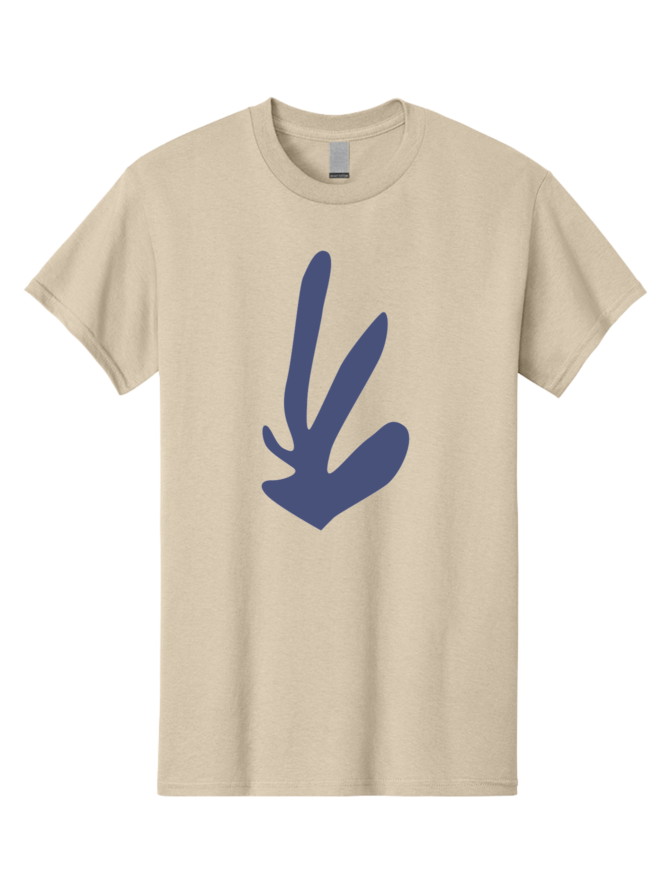 Purple-Hand Men'S Graphic Tee, 100% Cotton, Comfortable Casual Summer Wear, Machine Washable, Bird Footprint, Animal Track, Wildlife Sign, Nature Symbol, Bird Watching, Outdoor Adventure, Wildlife Conservation Aab632