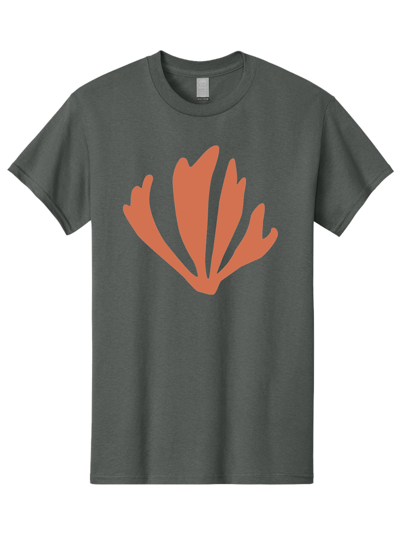Tulip Men'S Graphic Tee, 100% Cotton, Comfortable Casual Summer Wear, Machine Washable, Tulip Flower, Red Petals, Abstract Floral Design, Simple Shape, Minimalist Art, Digital Illustration, Flower Symbol Aab637