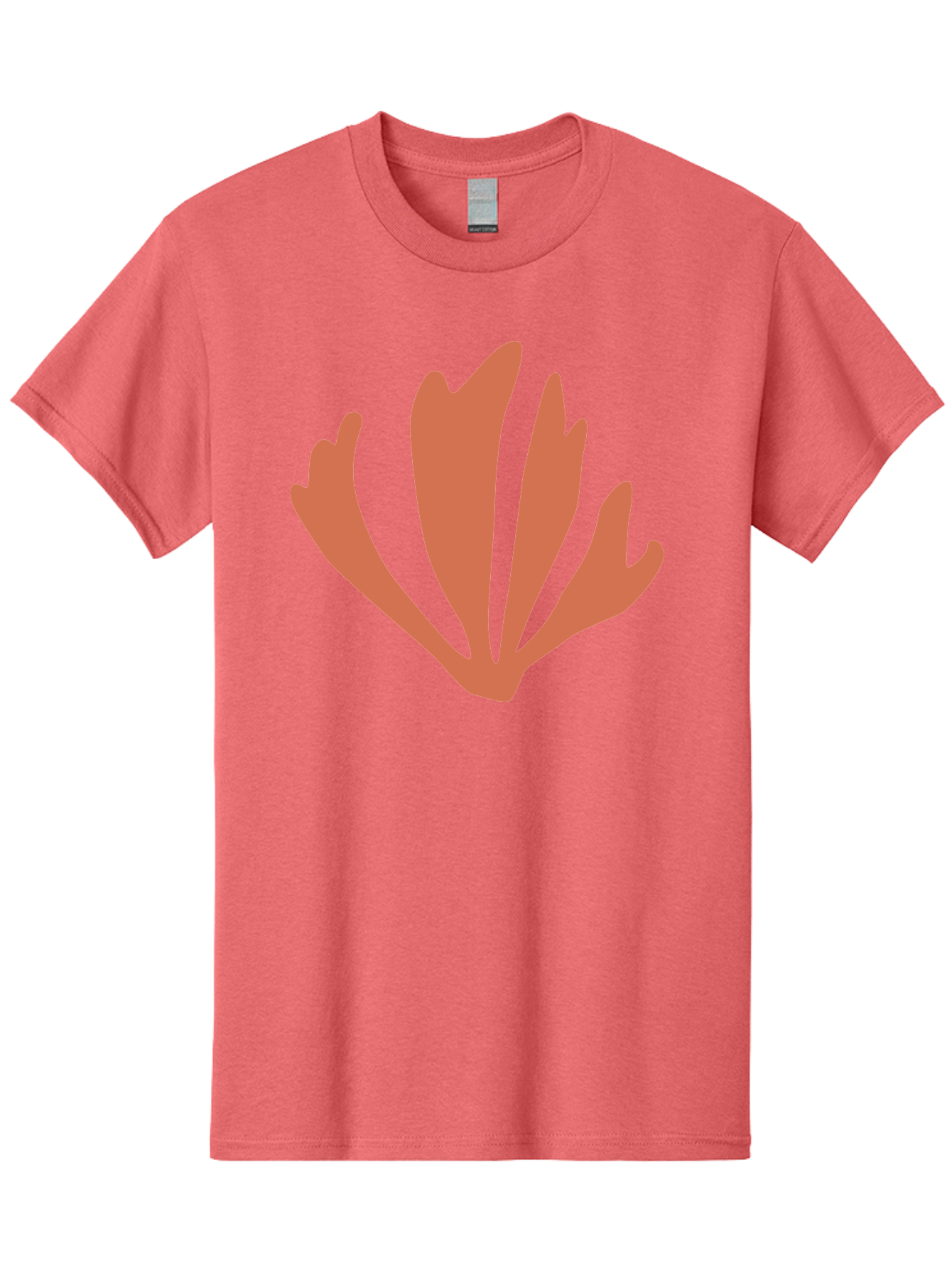 Tulip Men'S Graphic Tee, 100% Cotton, Comfortable Casual Summer Wear, Machine Washable, Tulip Flower, Red Petals, Abstract Floral Design, Simple Shape, Minimalist Art, Digital Illustration, Flower Symbol Aab637