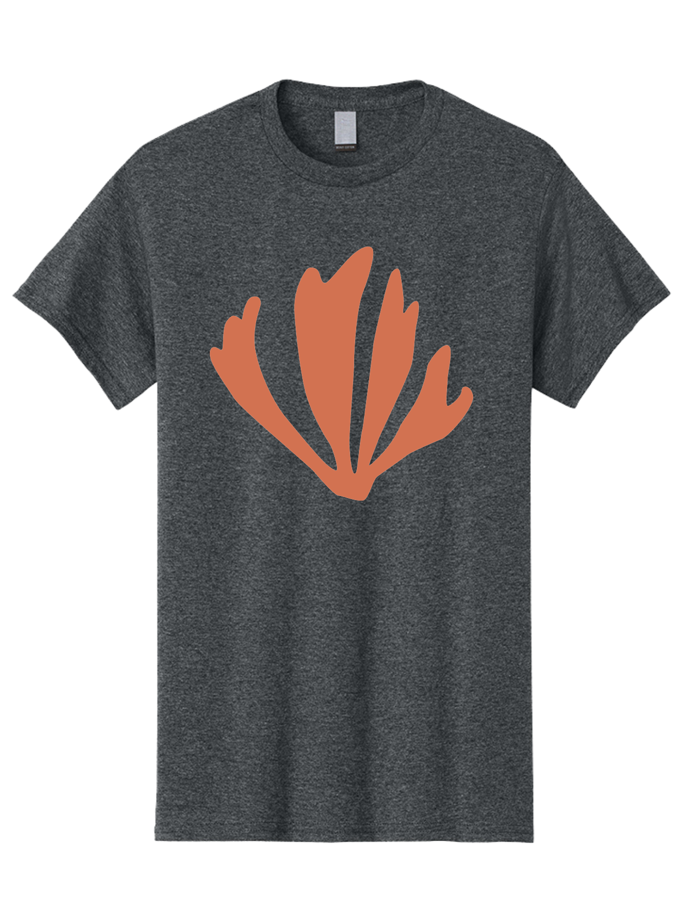 Tulip Men'S Graphic Tee, 100% Cotton, Comfortable Casual Summer Wear, Machine Washable, Tulip Flower, Red Petals, Abstract Floral Design, Simple Shape, Minimalist Art, Digital Illustration, Flower Symbol Aab637