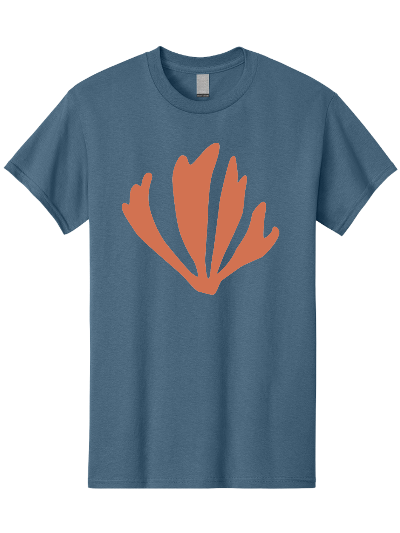 Tulip Men'S Graphic Tee, 100% Cotton, Comfortable Casual Summer Wear, Machine Washable, Tulip Flower, Red Petals, Abstract Floral Design, Simple Shape, Minimalist Art, Digital Illustration, Flower Symbol Aab637
