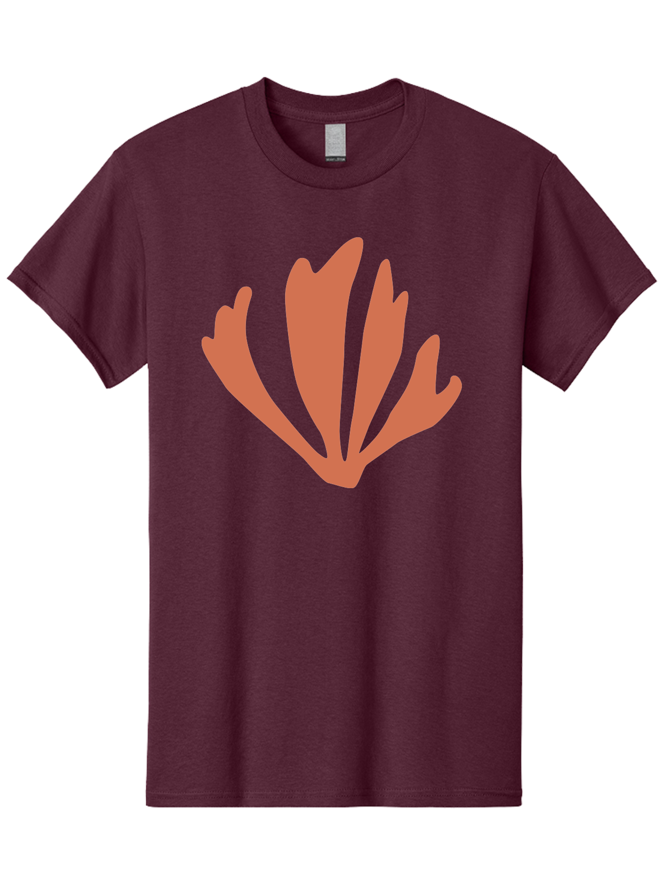 Tulip Men'S Graphic Tee, 100% Cotton, Comfortable Casual Summer Wear, Machine Washable, Tulip Flower, Red Petals, Abstract Floral Design, Simple Shape, Minimalist Art, Digital Illustration, Flower Symbol Aab637