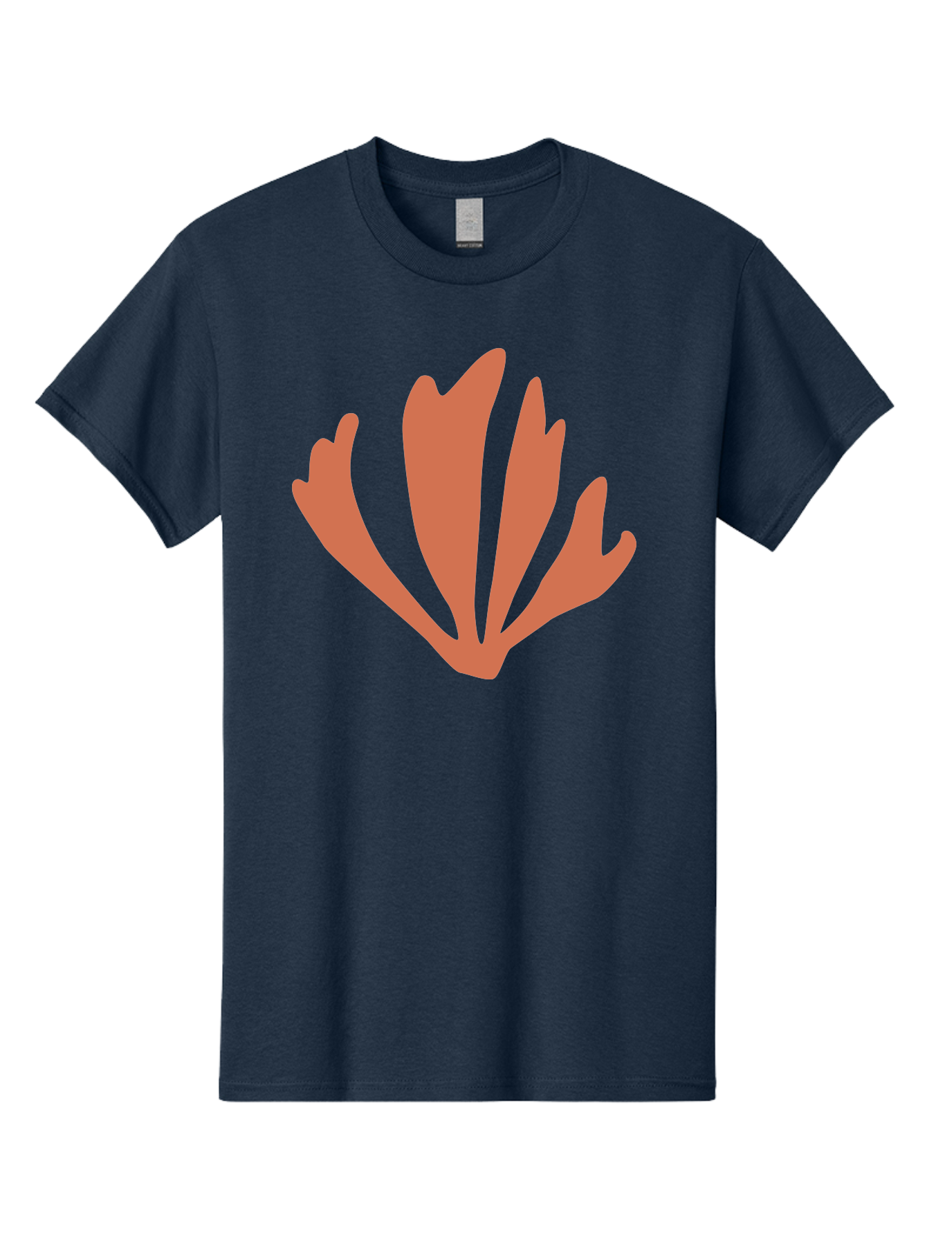 Tulip Men'S Graphic Tee, 100% Cotton, Comfortable Casual Summer Wear, Machine Washable, Tulip Flower, Red Petals, Abstract Floral Design, Simple Shape, Minimalist Art, Digital Illustration, Flower Symbol Aab637