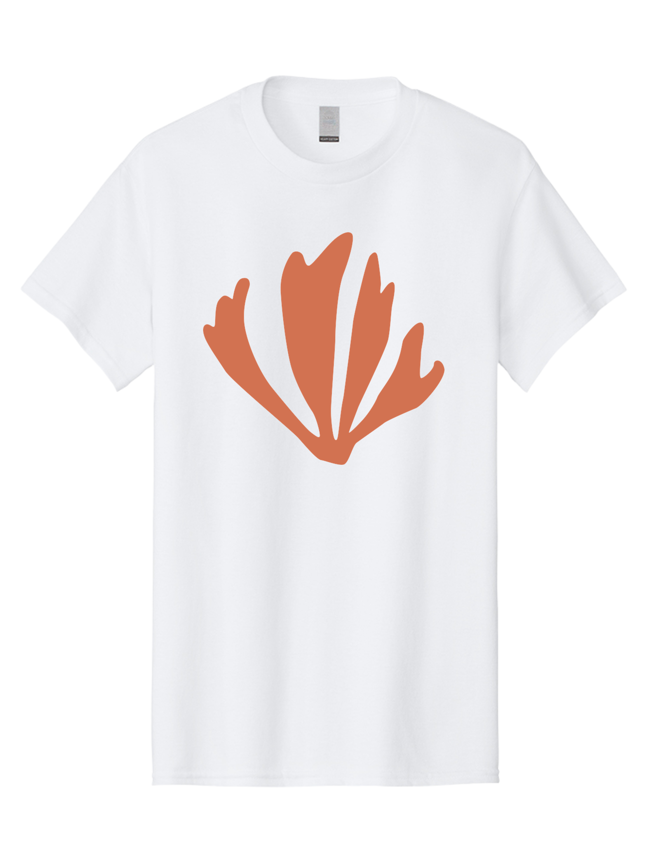 Tulip Men'S Graphic Tee, 100% Cotton, Comfortable Casual Summer Wear, Machine Washable, Tulip Flower, Red Petals, Abstract Floral Design, Simple Shape, Minimalist Art, Digital Illustration, Flower Symbol Aab637