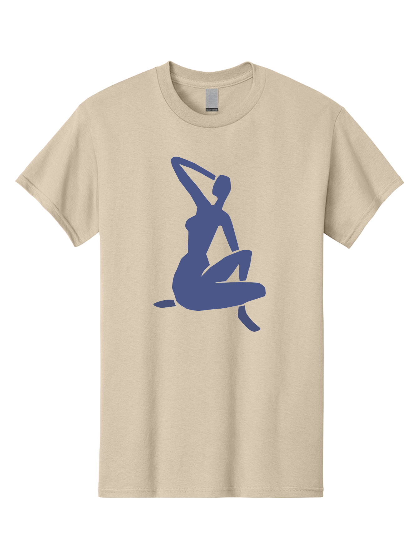 Yoga-Woman Men'S Graphic Tee, 100% Cotton, Comfortable Casual Summer Wear, Machine Washable, Yoga, Meditation, Fitness, Wellness, Flexibility, Balance, Mindfulness, Relaxation, Serene Pose, Fit Woman Aab641