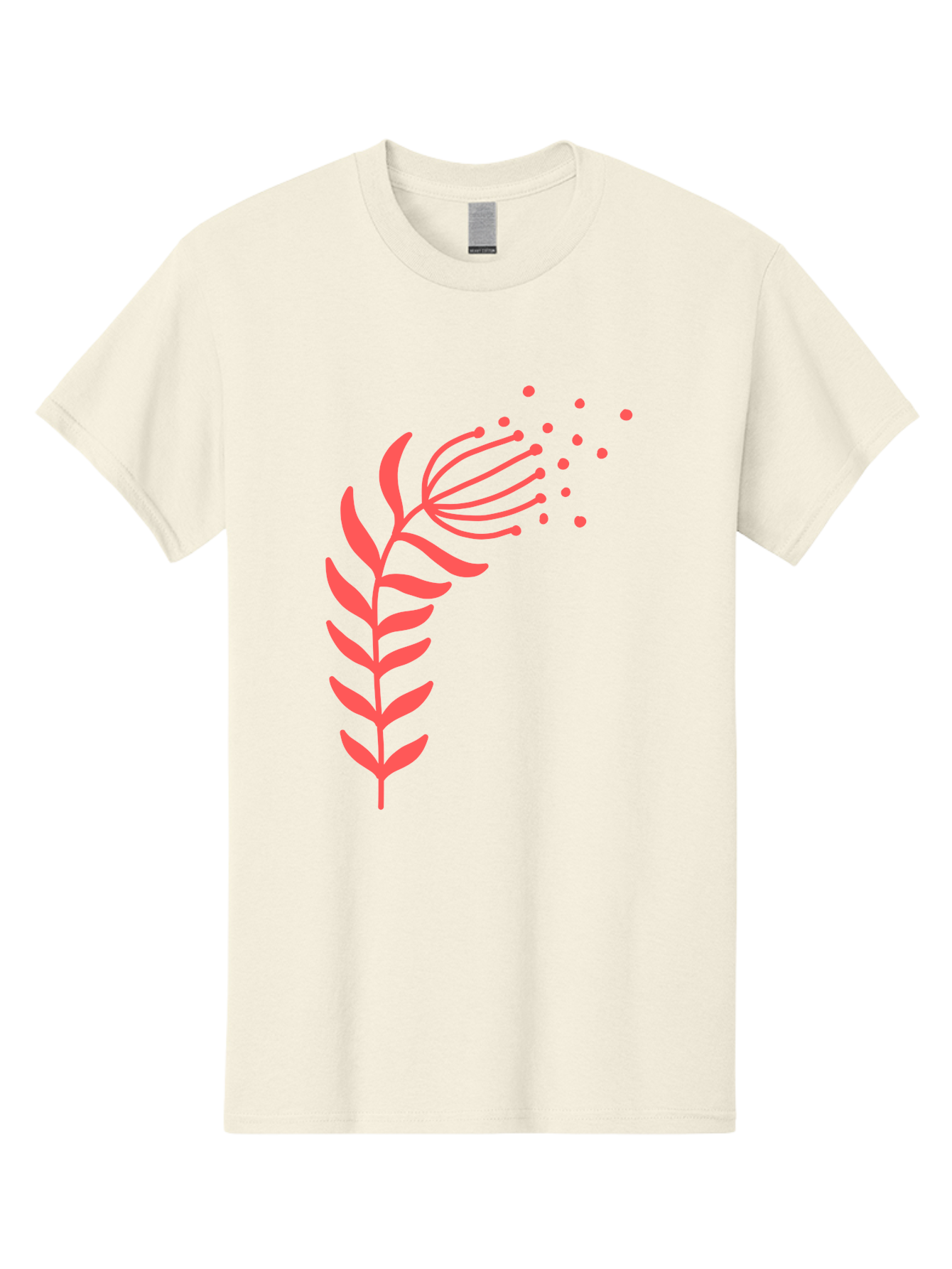 Pink-Cannabis Men'S Graphic Tee, 100% Cotton, Comfortable Casual Summer Wear, Machine Washable, Dandelion Seeds, Blowing In The Wind, Botanical Illustration, Simple Design, Floral Art, Whimsical Feel, Minimalist Art Aab770
