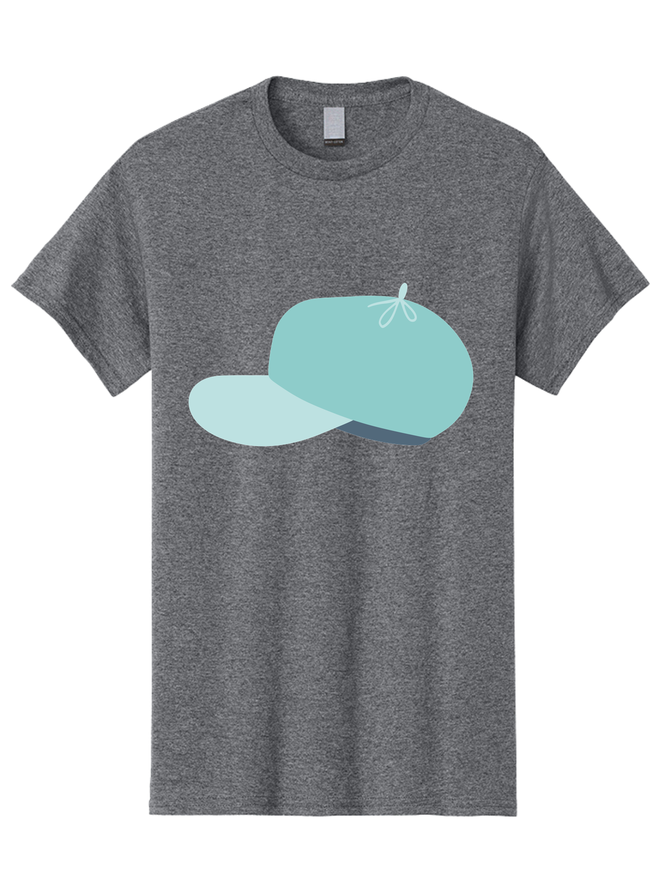 Baseball-Cap Men'S Graphic Tee, 100% Cotton, Comfortable Casual Summer Wear, Machine Washable, Baseball Cap, Sports Headwear, Casual Fashion, Adjustable Cap, Minimalist Design, Simple Style, Cap With Brim Aac001