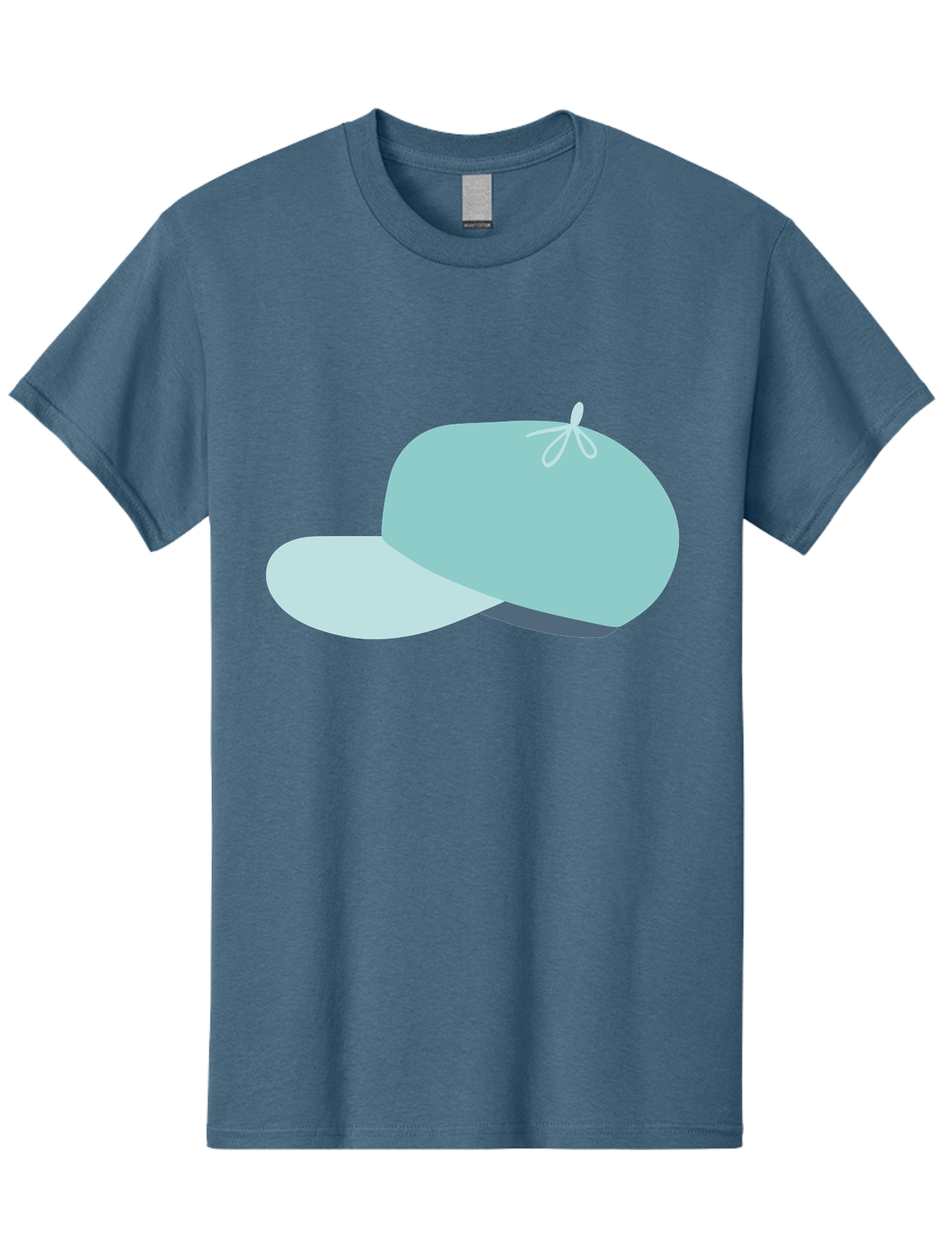 Baseball-Cap Men'S Graphic Tee, 100% Cotton, Comfortable Casual Summer Wear, Machine Washable, Baseball Cap, Sports Headwear, Casual Fashion, Adjustable Cap, Minimalist Design, Simple Style, Cap With Brim Aac001