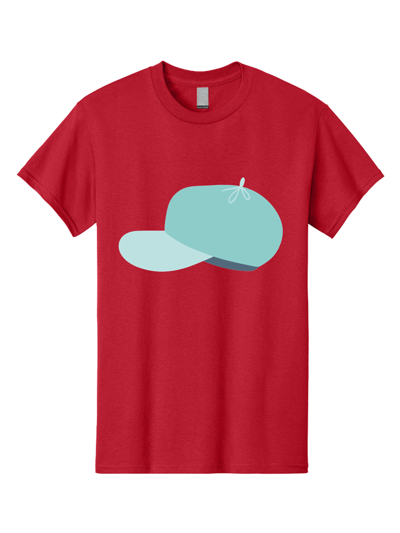 Baseball-Cap Men'S Graphic Tee, 100% Cotton, Comfortable Casual Summer Wear, Machine Washable, Baseball Cap, Sports Headwear, Casual Fashion, Adjustable Cap, Minimalist Design, Simple Style, Cap With Brim Aac001