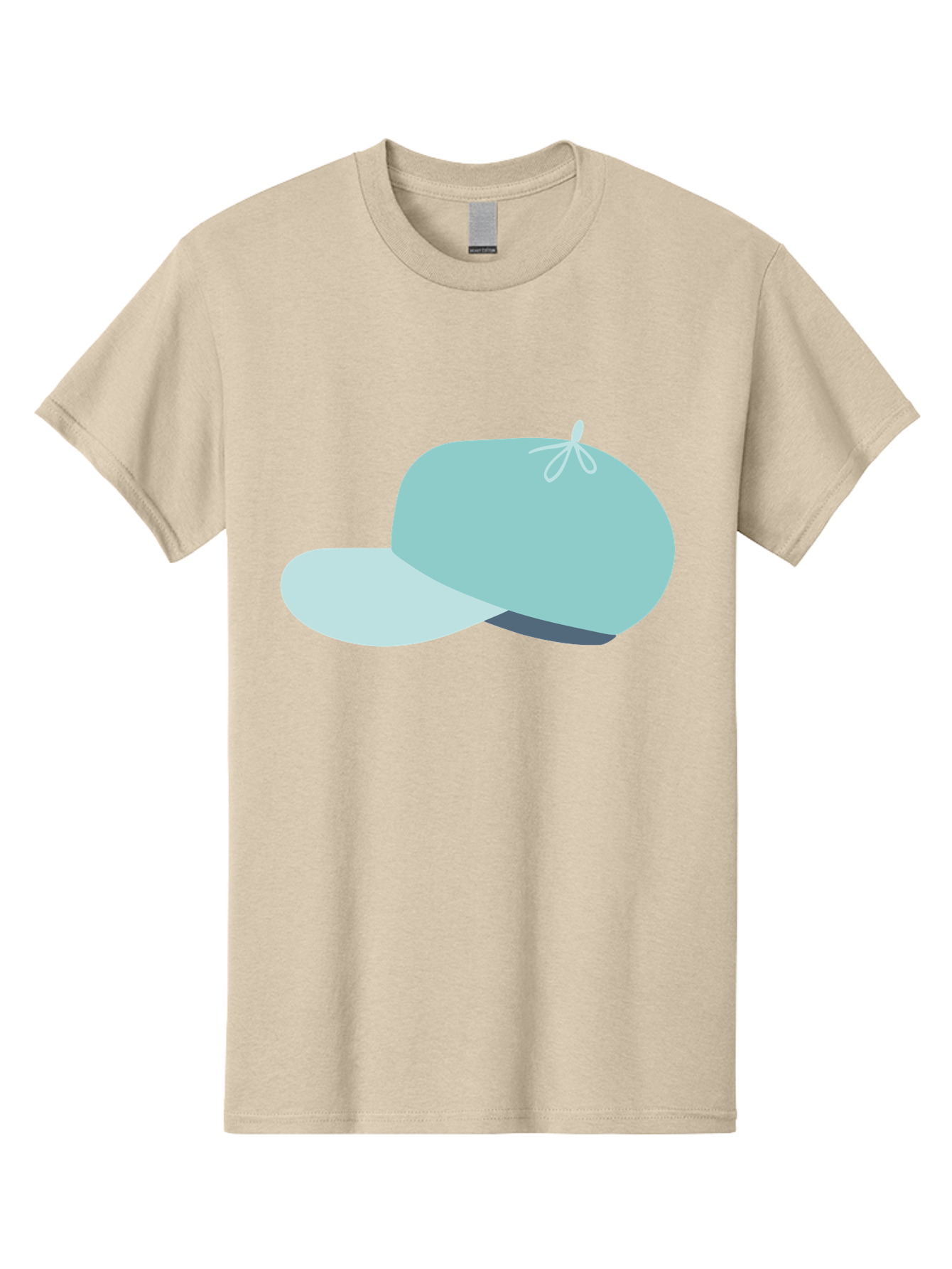 Baseball-Cap Men'S Graphic Tee, 100% Cotton, Comfortable Casual Summer Wear, Machine Washable, Baseball Cap, Sports Headwear, Casual Fashion, Adjustable Cap, Minimalist Design, Simple Style, Cap With Brim Aac001