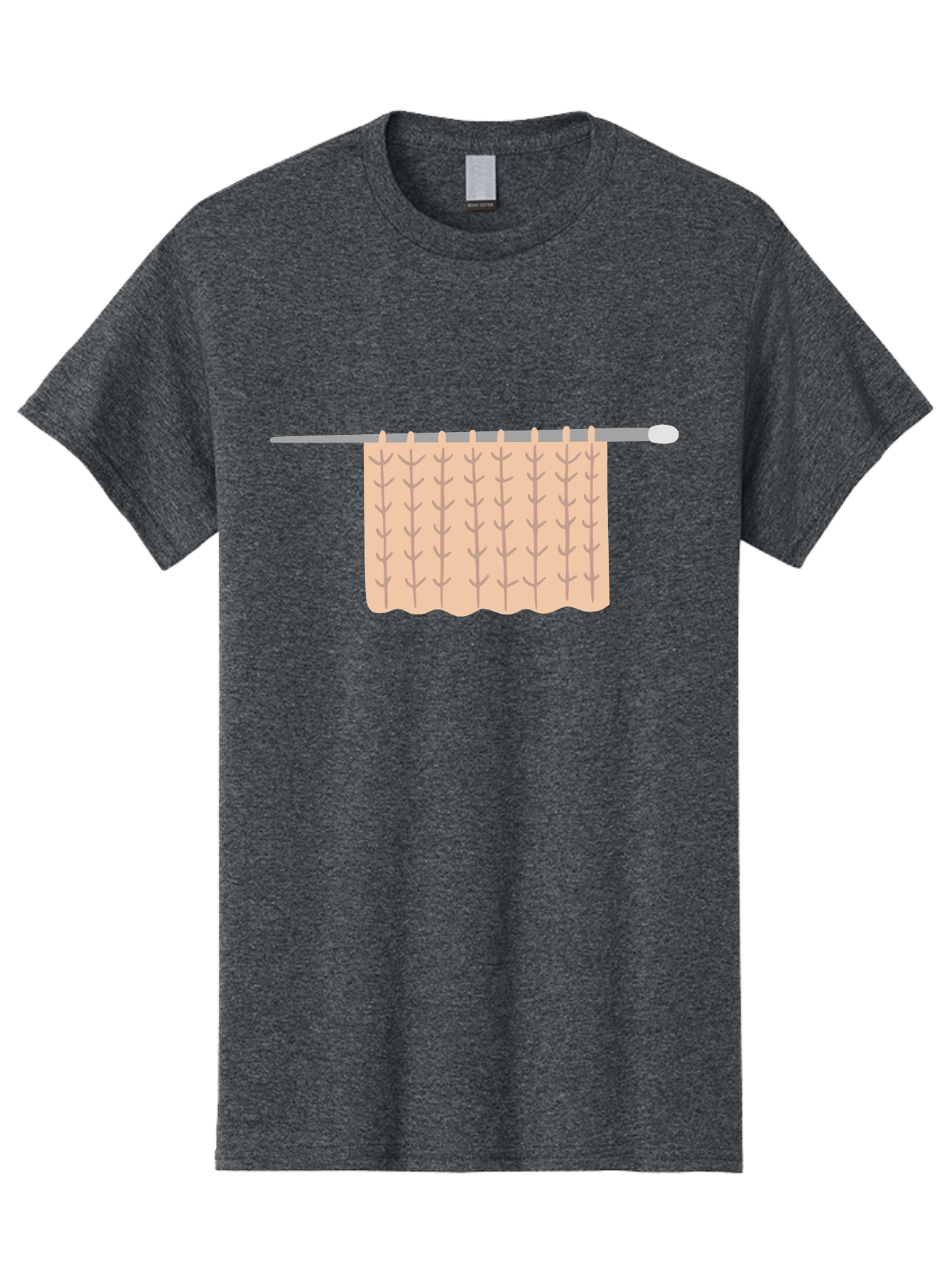 Curtain Men'S Graphic Tee, 100% Cotton, Comfortable Casual Summer Wear, Machine Washable, Beige Curtain, Leaf Pattern, Curtain Rod, Simple Design, Home Decor, Interior Design, Minimalist Style, Window Treatment, Graphic Illustration Aac013