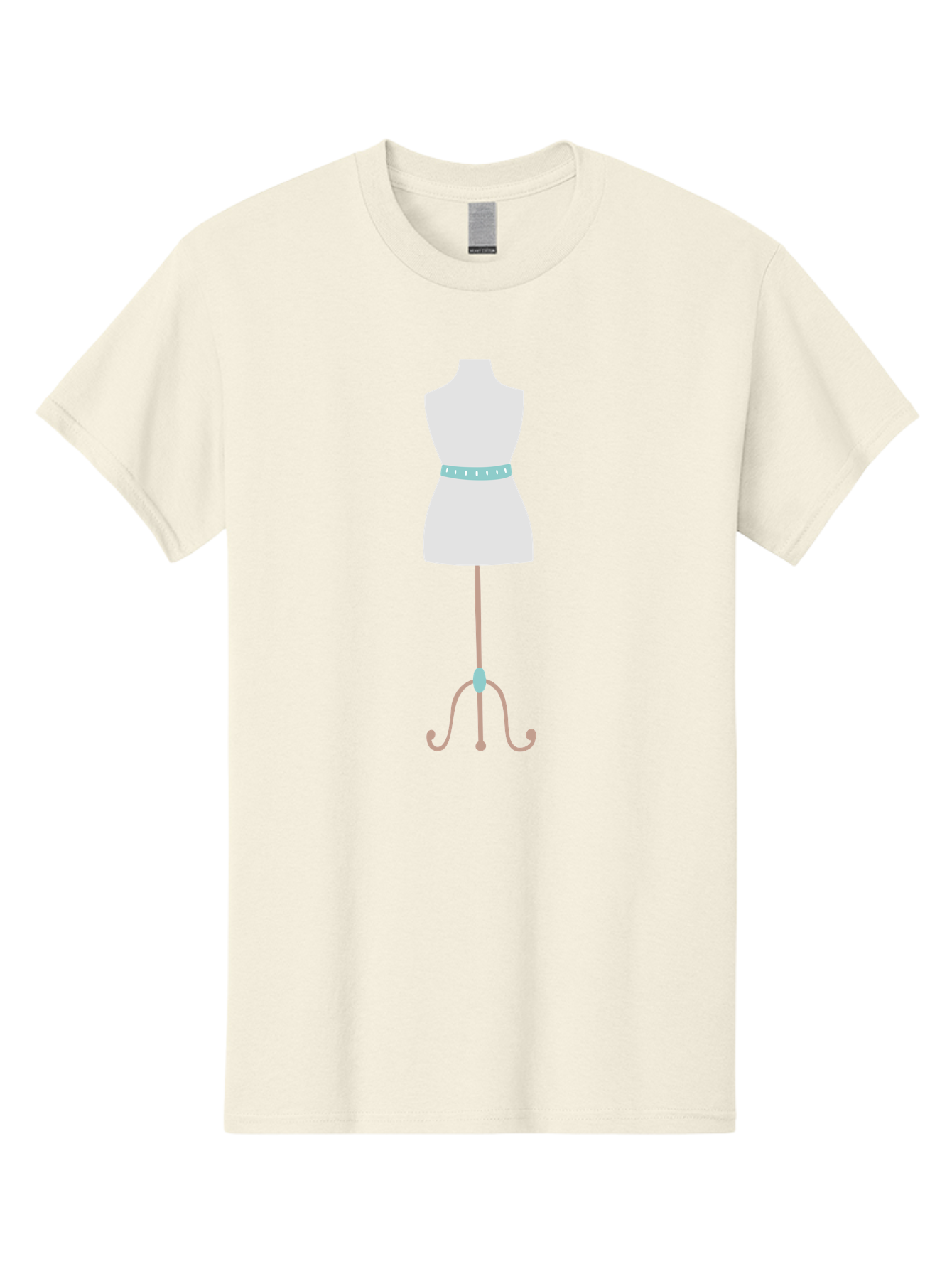 Dress-Form Men'S Graphic Tee, 100% Cotton, Comfortable Casual Summer Wear, Machine Washable, Fashion Design, Dress Form, Tailor'S Dummy, Measuring Tape, Fashion Industry, Clothing Design, Apparel Making, Couture, Bespoke, Garment Construction, Aac023