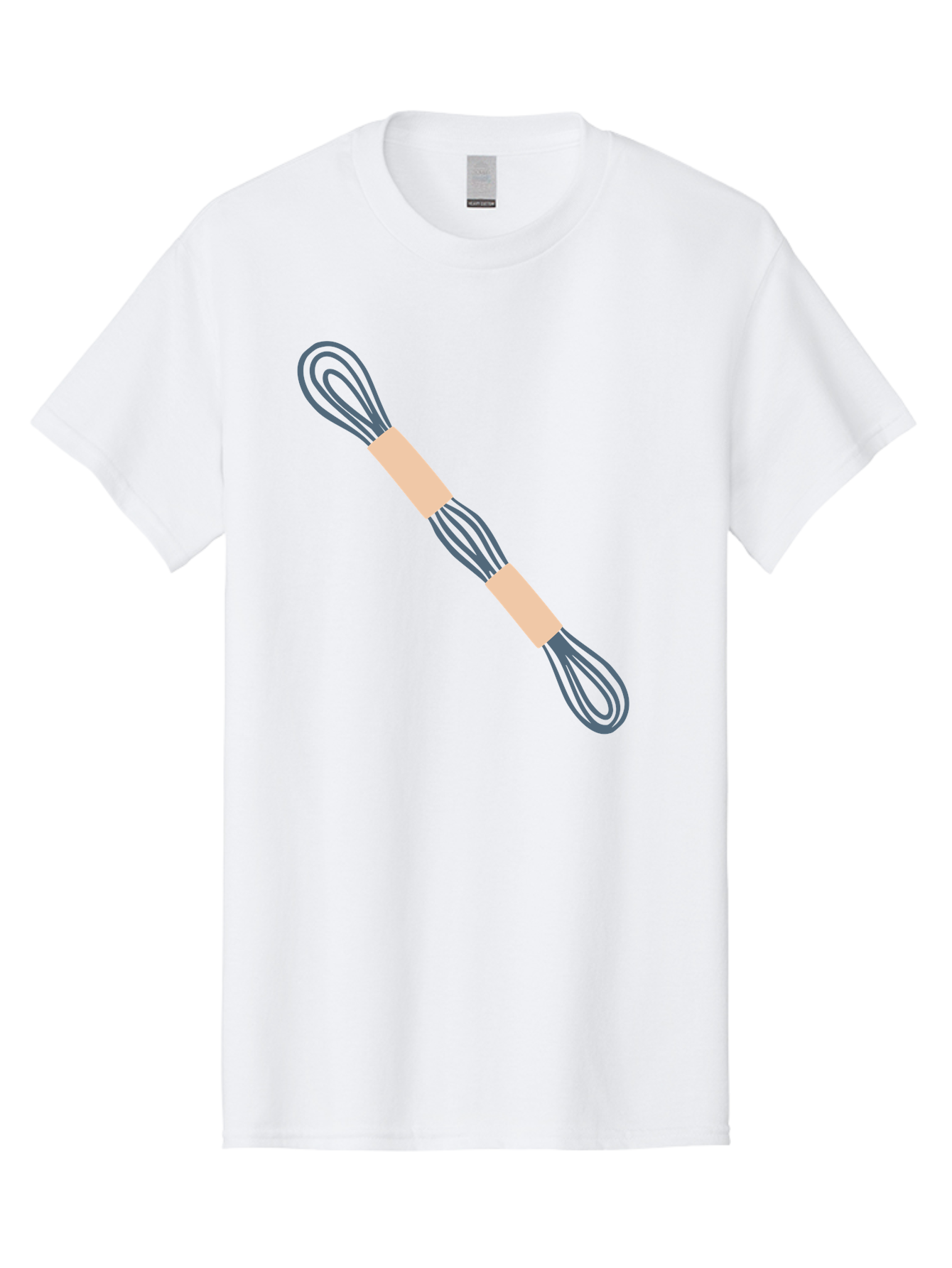 Embroidery-Floss Men'S Graphic Tee, 100% Cotton, Comfortable Casual Summer Wear, Machine Washable, Hair Ties, Elastic Bands, Hair Accessories, Beauty Products, Fashion Accessories, Hair Styling Aac025