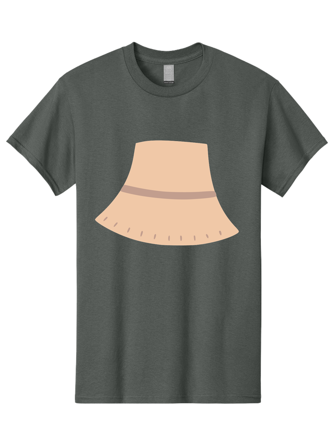 Floppy-Sun-Hat Men'S Graphic Tee, 100% Cotton, Comfortable Casual Summer Wear, Machine Washable, Floppy Hat, Wide Brim, Beige Color, Fashion Accessory, Summer Hat, Sun Protection, Stylish Hat, Casual Wear Aac035