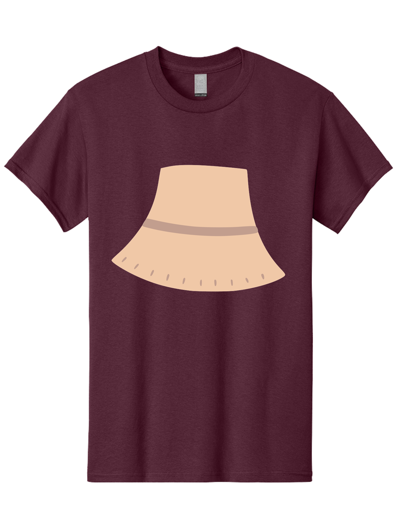 Floppy-Sun-Hat Men'S Graphic Tee, 100% Cotton, Comfortable Casual Summer Wear, Machine Washable, Floppy Hat, Wide Brim, Beige Color, Fashion Accessory, Summer Hat, Sun Protection, Stylish Hat, Casual Wear Aac035