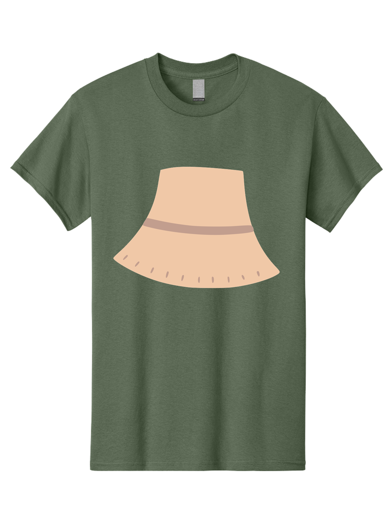 Floppy-Sun-Hat Men'S Graphic Tee, 100% Cotton, Comfortable Casual Summer Wear, Machine Washable, Floppy Hat, Wide Brim, Beige Color, Fashion Accessory, Summer Hat, Sun Protection, Stylish Hat, Casual Wear Aac035