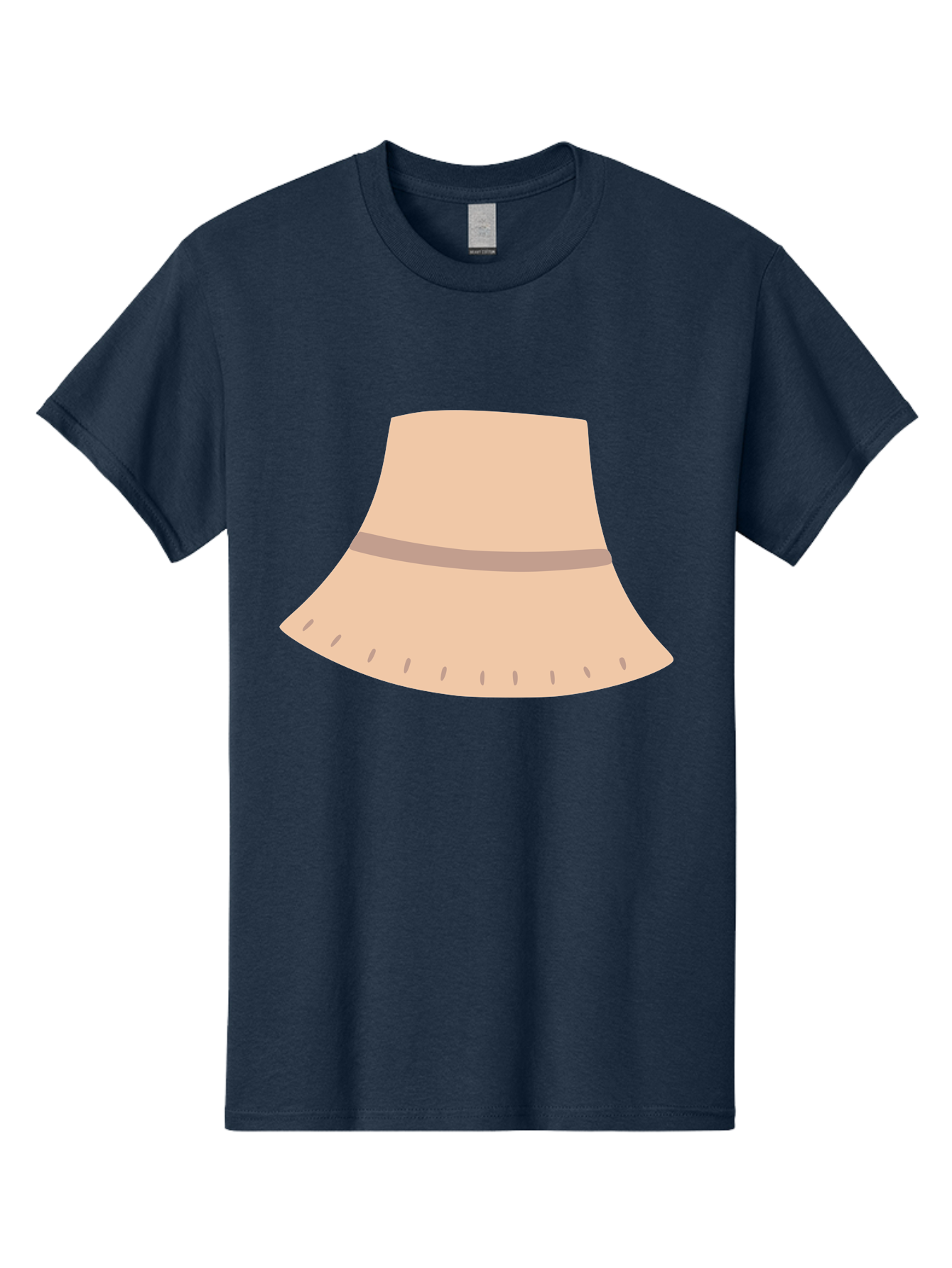 Floppy-Sun-Hat Men'S Graphic Tee, 100% Cotton, Comfortable Casual Summer Wear, Machine Washable, Floppy Hat, Wide Brim, Beige Color, Fashion Accessory, Summer Hat, Sun Protection, Stylish Hat, Casual Wear Aac035