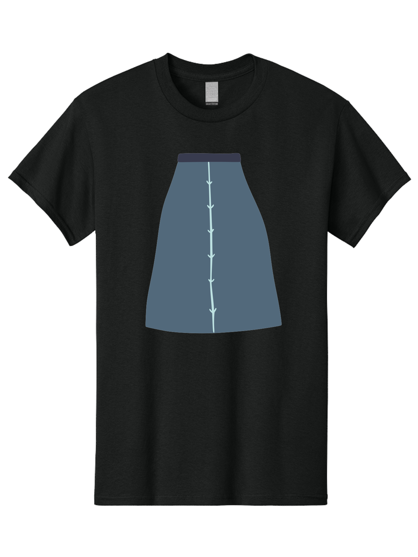 Gray-Skirt Men'S Graphic Tee, 100% Cotton, Comfortable Casual Summer Wear, Machine Washable, Dark Gray A-Line Skirt, Fashion Design, Women'S Clothing, Pencil Skirt, Business Attire, Office Wear, Corporate Style, Professional Look Aac039