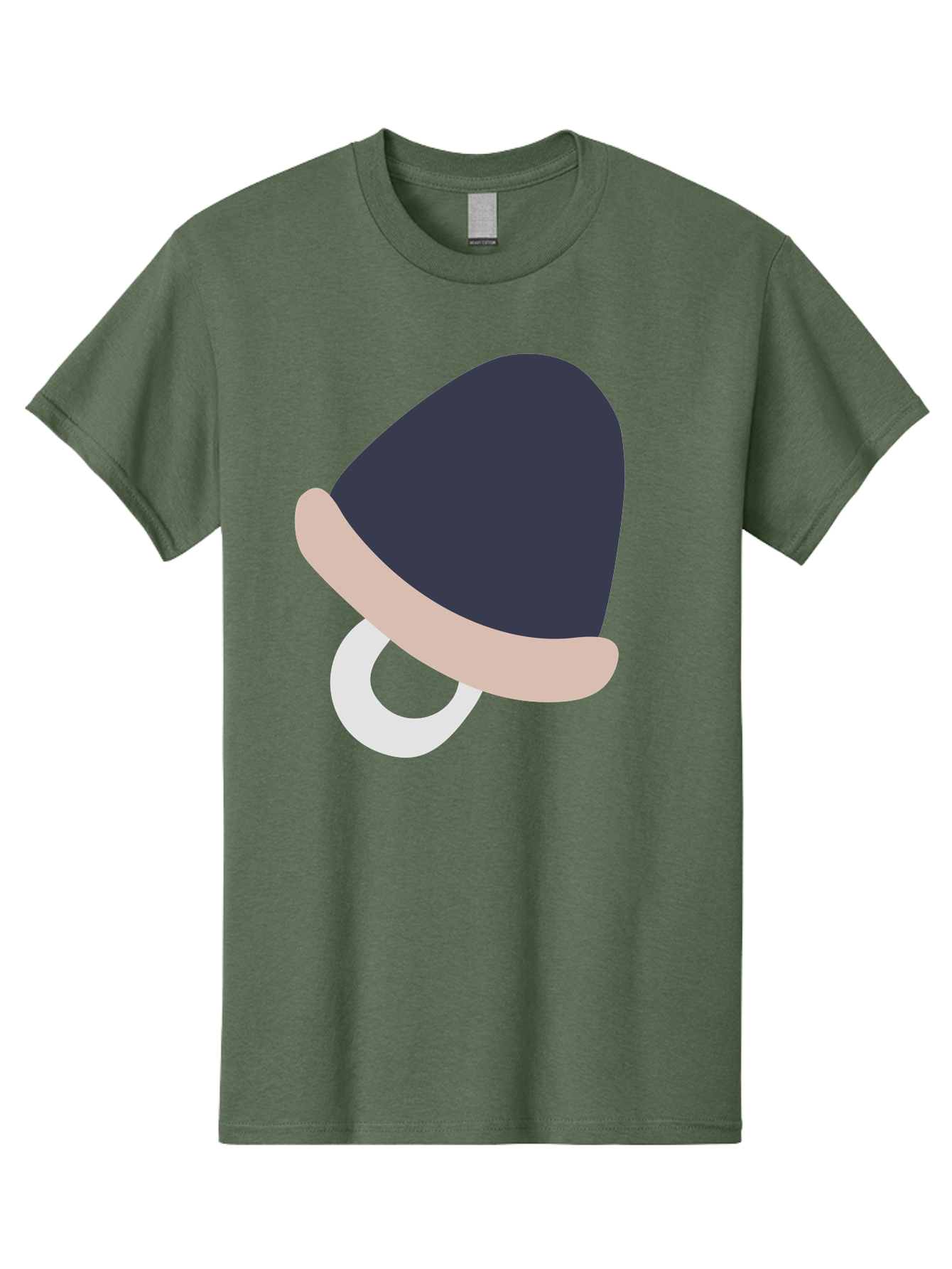 Pacifier Men'S Graphic Tee, 100% Cotton, Comfortable Casual Summer Wear, Machine Washable, Pacifier For Baby, Baby Soother, Nursery Accessories, Infant Care, Baby Supplies, Newborn Essentials Aac065