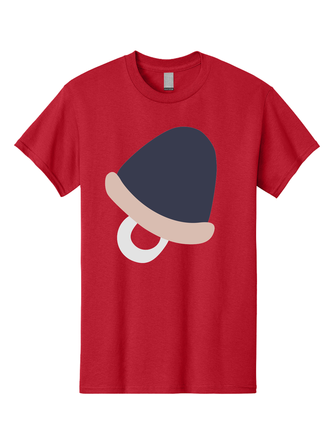 Pacifier Men'S Graphic Tee, 100% Cotton, Comfortable Casual Summer Wear, Machine Washable, Pacifier For Baby, Baby Soother, Nursery Accessories, Infant Care, Baby Supplies, Newborn Essentials Aac065