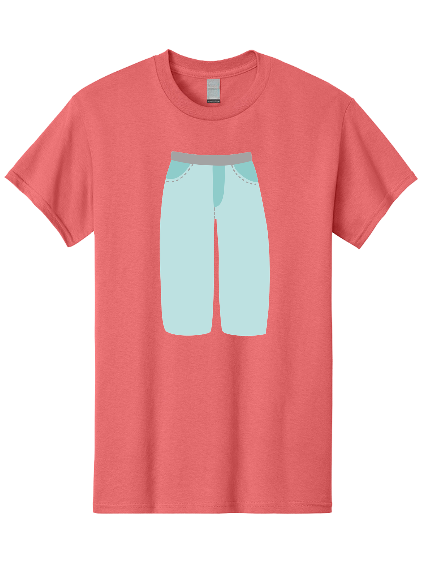 Pajama-Pants Men'S Graphic Tee, 100% Cotton, Comfortable Casual Summer Wear, Machine Washable, Light Blue Pants, Gray Waistband, Back Pockets, Casual Wear, Comfortable Clothing, Simple Design, Minimal Style, Fashion Illustration Aac066