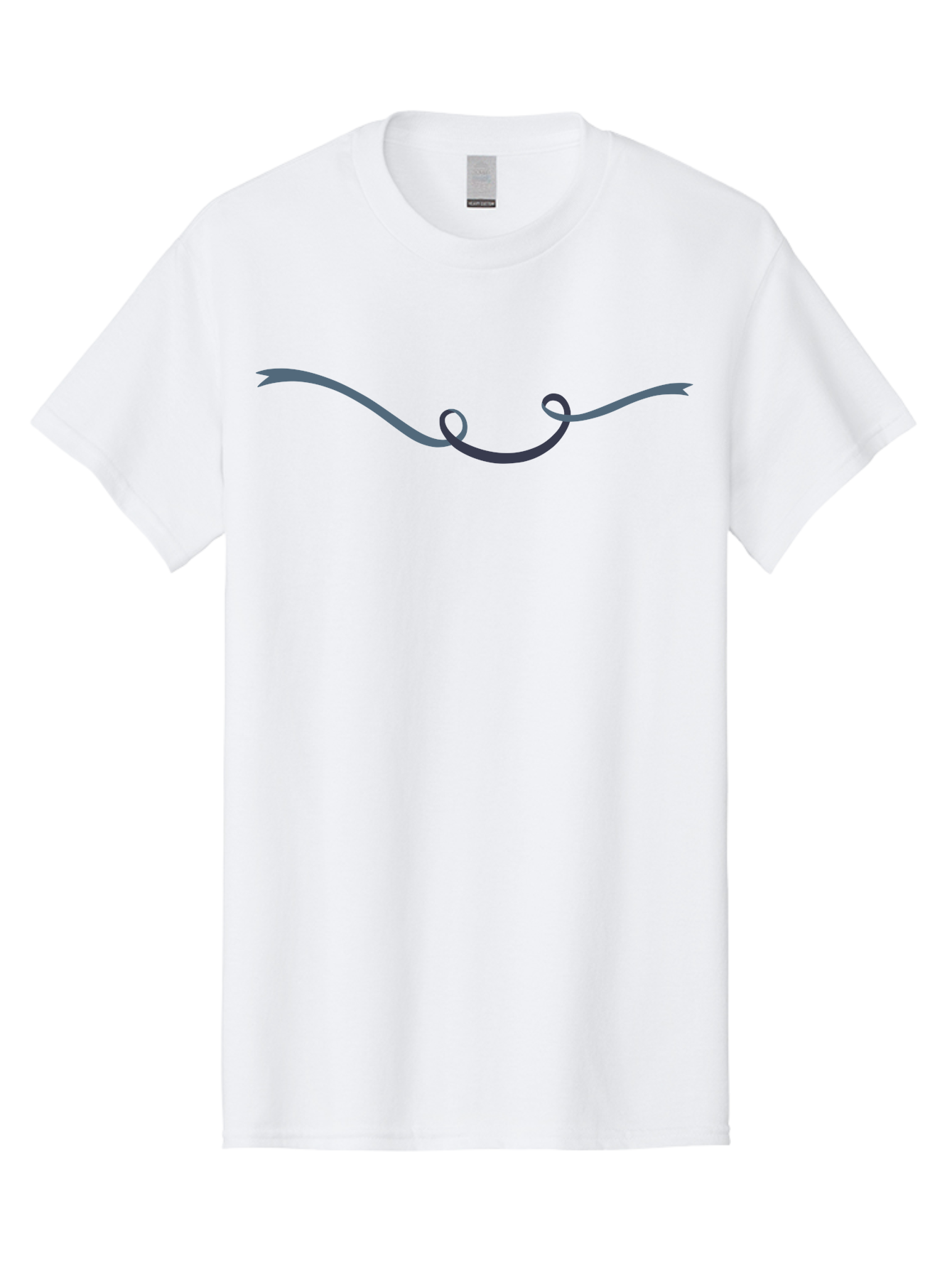 Purple-Swirl Men'S Graphic Tee, 100% Cotton, Comfortable Casual Summer Wear, Machine Washable, Purple Swirl, Abstract Design, Wavy Line, Decorative Element, Artistic Flourish, Minimalist Art, Modern Graphic Aac089