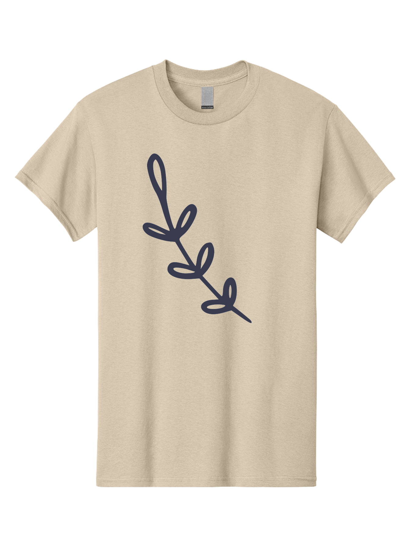 Rosemary Men'S Graphic Tee, 100% Cotton, Comfortable Casual Summer Wear, Machine Washable, Rosemary Herb, Sprig Of Rosemary, Dark Gray Illustration, Simple Design, Minimalist Art, Herb Icon, Kitchen Decor, Cooking Inspiration, Culinary Symbol Aac092