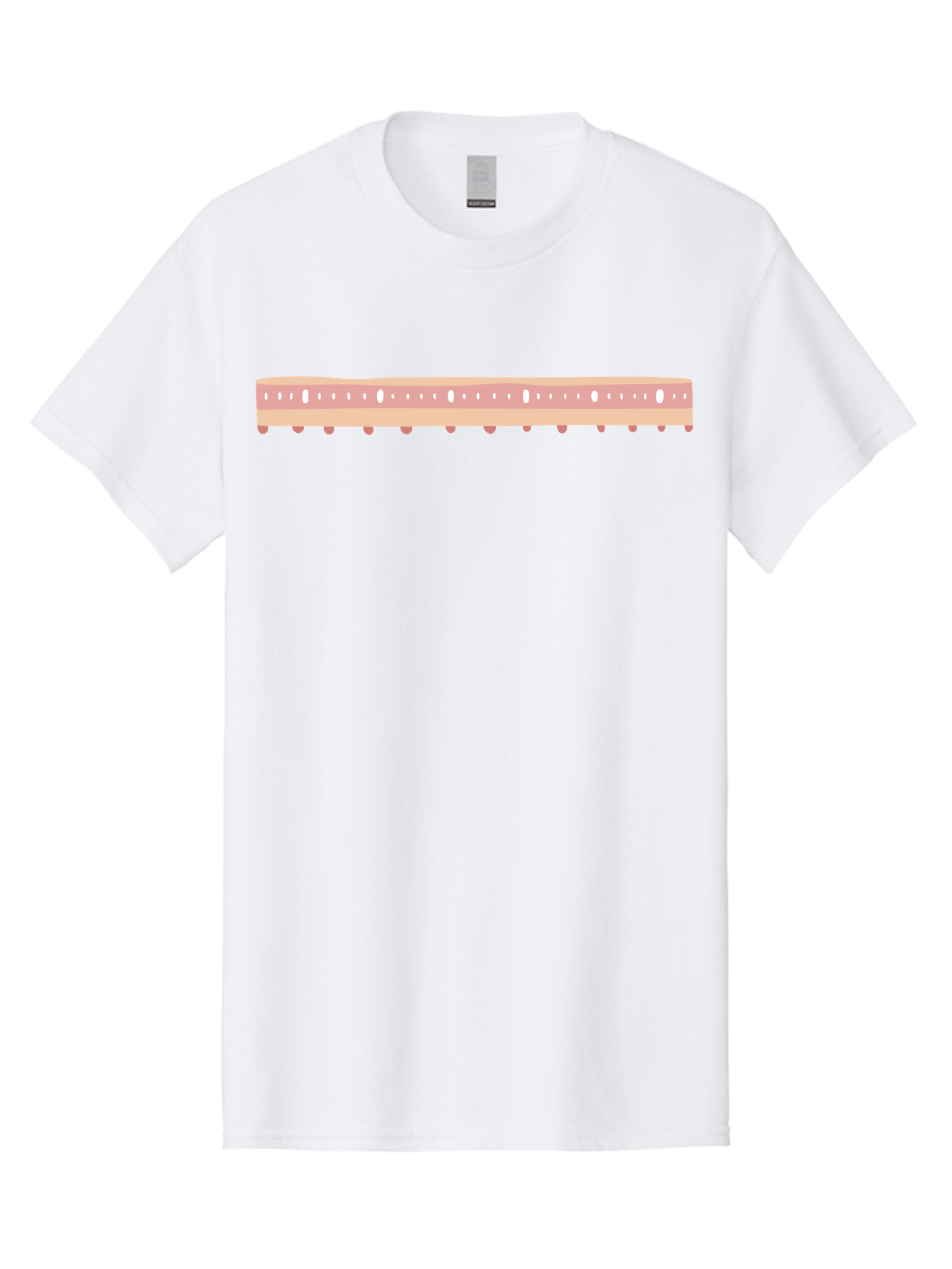 Ruler Men'S Graphic Tee, 100% Cotton, Comfortable Casual Summer Wear, Machine Washable, Ruler Measurement, Straight Edge, Precision Instrument, Graphic Design Element, Measurement Tool, Digital Illustration Aac093