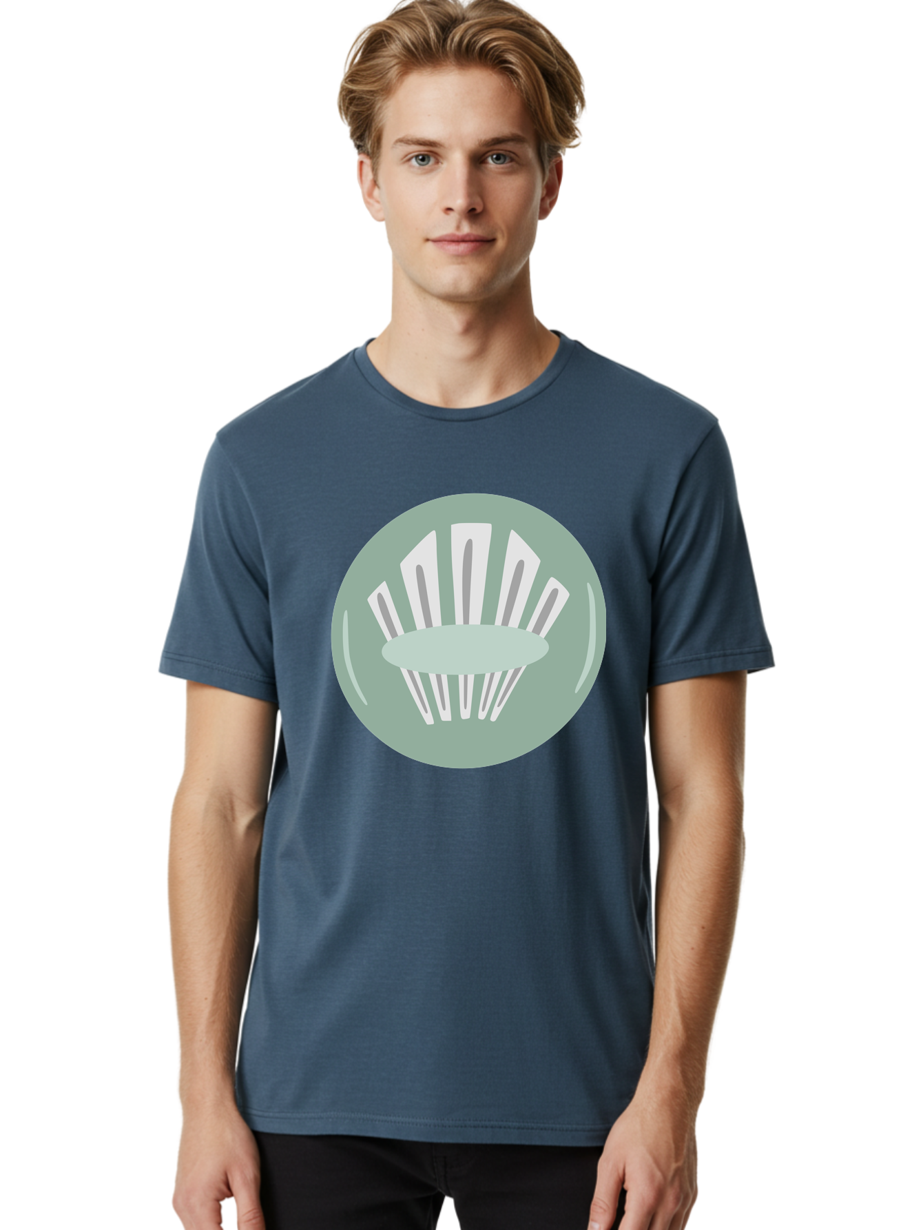 Shuttlecock Men'S Graphic Tee, 100% Cotton, Comfortable Casual Summer Wear, Machine Washable, Badminton Shuttlecock, Sports Equipment, Feathered Projectile, Badminton Gear, Racket Sports, Shuttlecock Design, Minimalist Style, Simple Graphics, Aac112