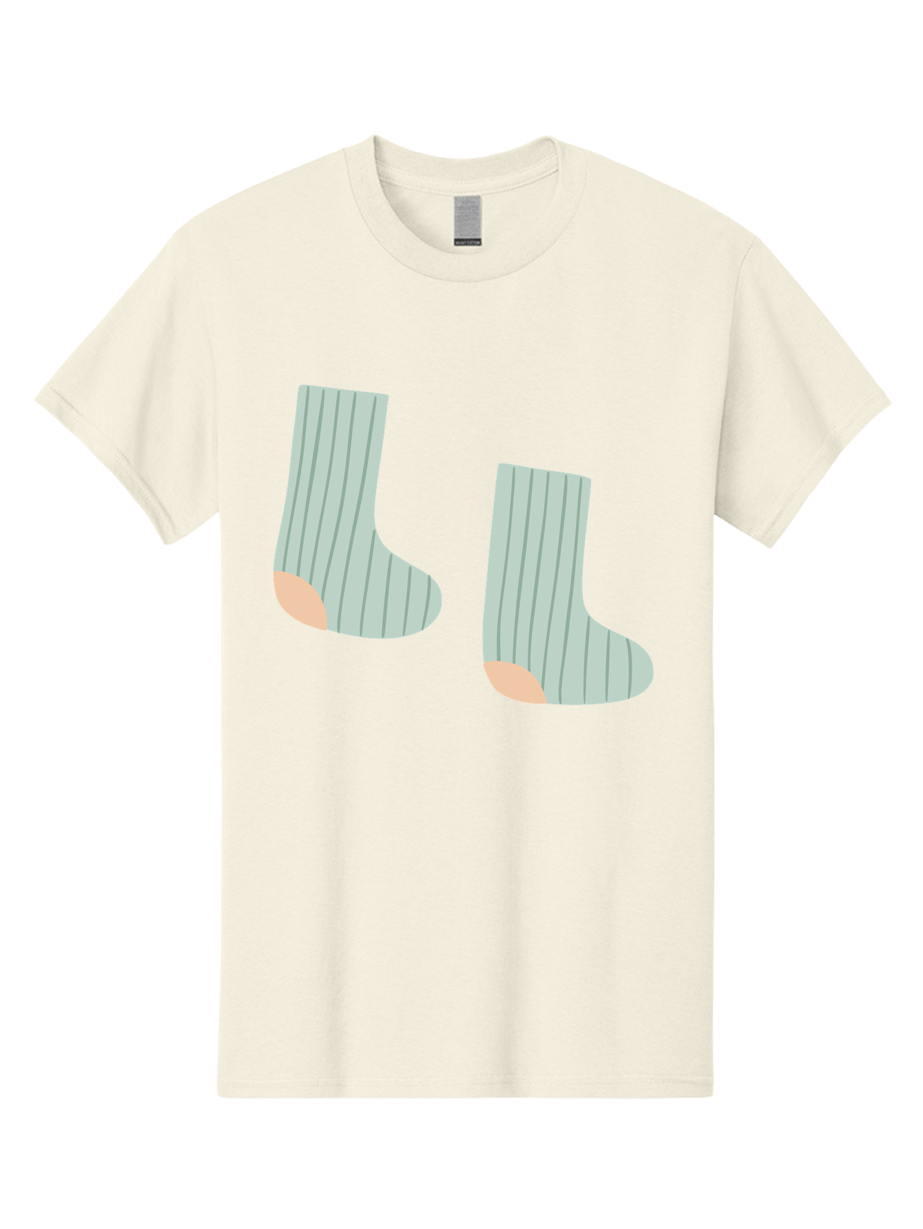 Striped-Socks Men'S Graphic Tee, 100% Cotton, Comfortable Casual Summer Wear, Machine Washable, Striped Socks, Matching Socks, Casual Footwear, Comfortable Clothing, Fashion Accessories, Clothing Details Aac119