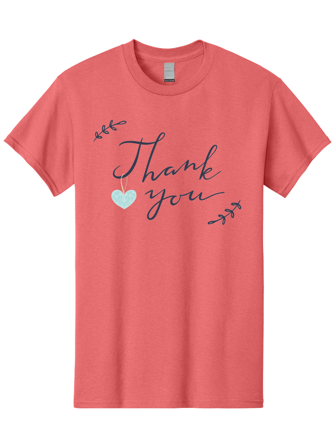 Thank-You-1 Men'S Graphic Tee, 100% Cotton, Comfortable Casual Summer Wear, Machine Washable, Thank You Message, Gratitude, Appreciation, Heart Symbol, Love, Kindness, Positive Vibes, Sweet Gesture, Purple Script, Glittery Heart Aac124