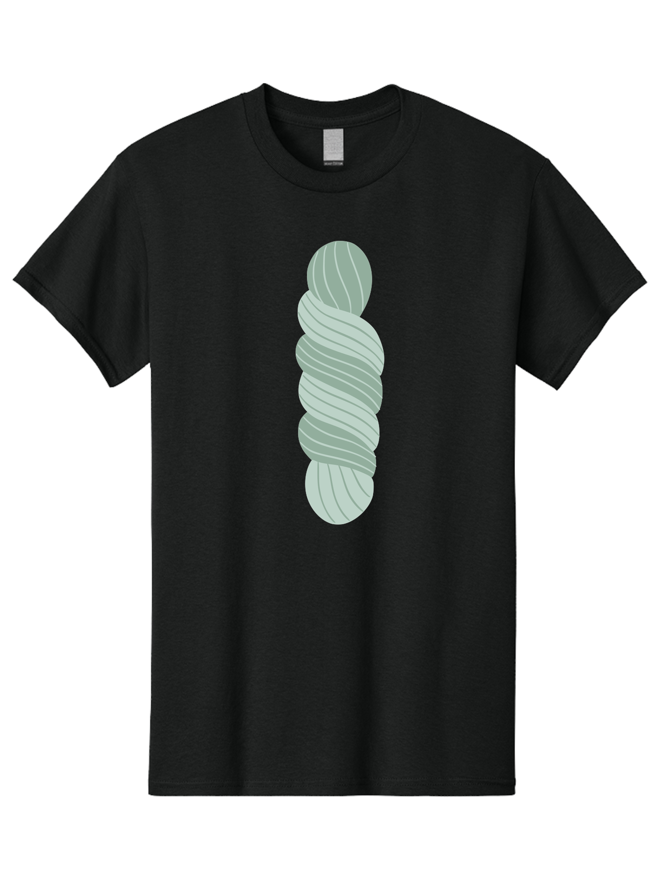 Twisted-Object Men'S Graphic Tee, 100% Cotton, Comfortable Casual Summer Wear, Machine Washable, Twisted Shape, Abstract Design, 3D Illustration, Spiral Pattern, Twisted Form, Modern Art, Digital Graphic, Abstract Shape Aac130