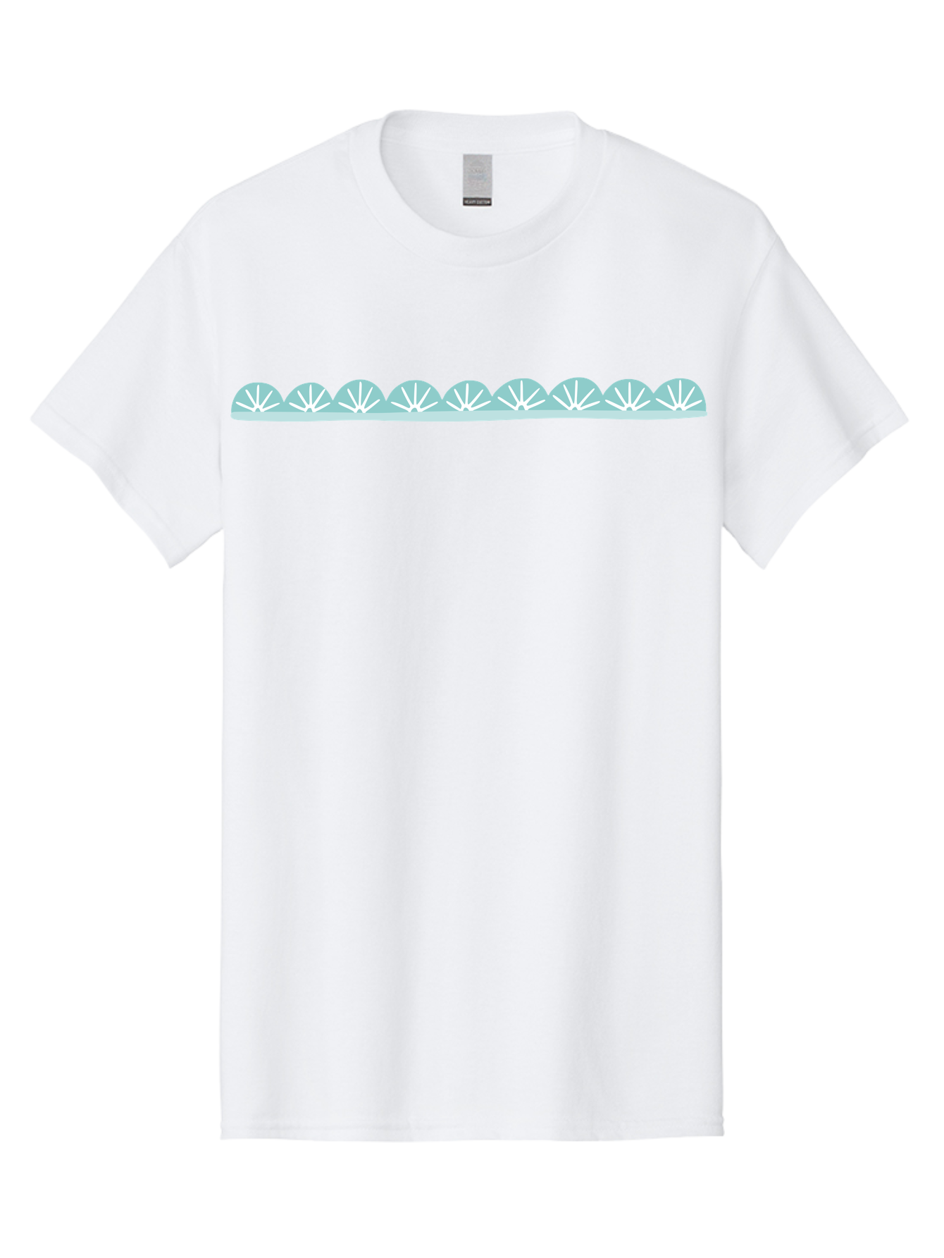 Umbrellas Men'S Graphic Tee, 100% Cotton, Comfortable Casual Summer Wear, Machine Washable, White Seashells, Shell Pattern, Ocean-Inspired Design, Coastal Decor, Beachy Vibe, Simple Illustration, Graphic Element Aac132