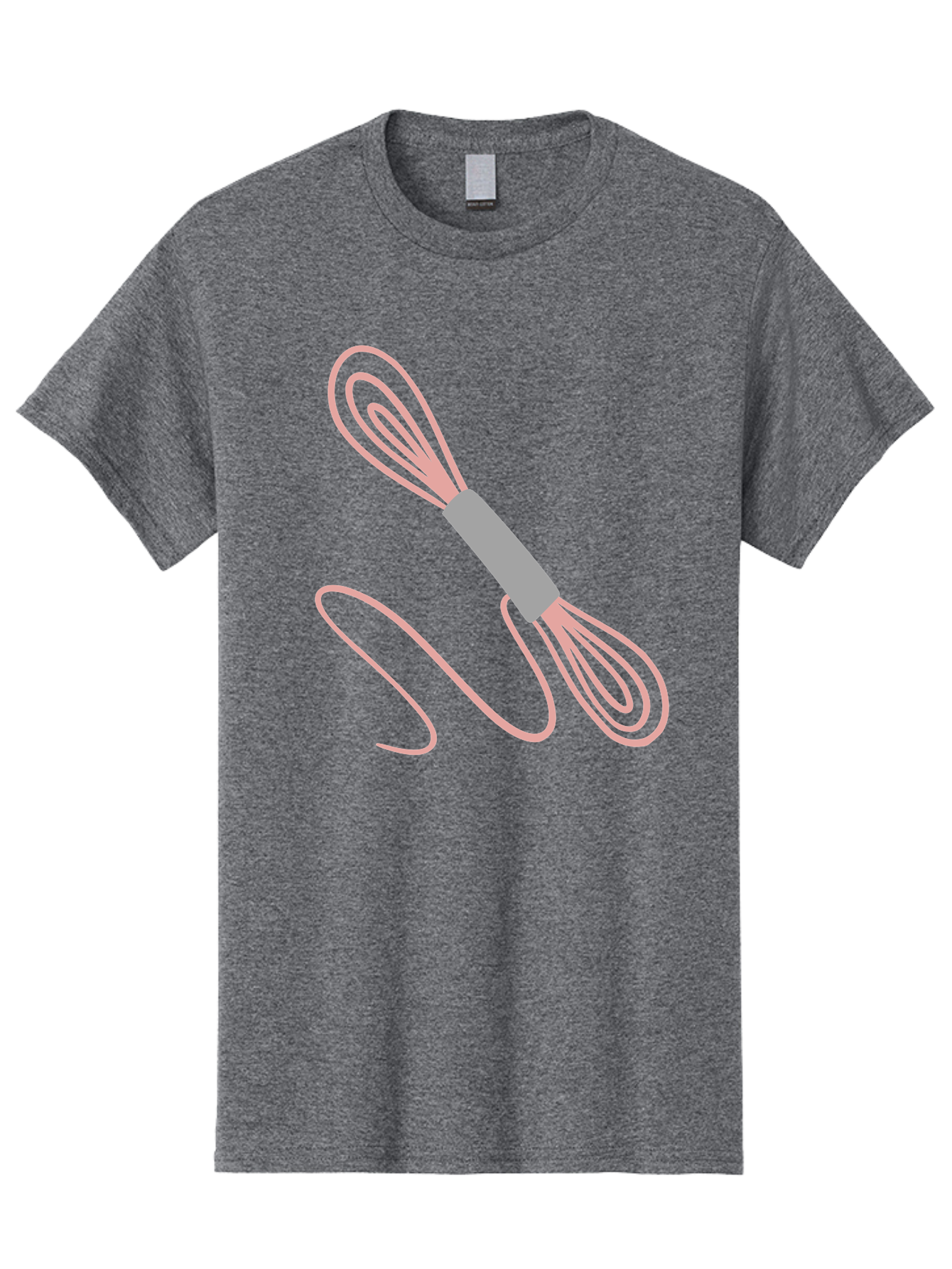 Whisk Men'S Graphic Tee, 100% Cotton, Comfortable Casual Summer Wear, Machine Washable, Cooking Utensils, Kitchen Tools, Whisk Design, Creative Graphics, Pastel Colors, Kitchenware, Cooking Essentials Aac133