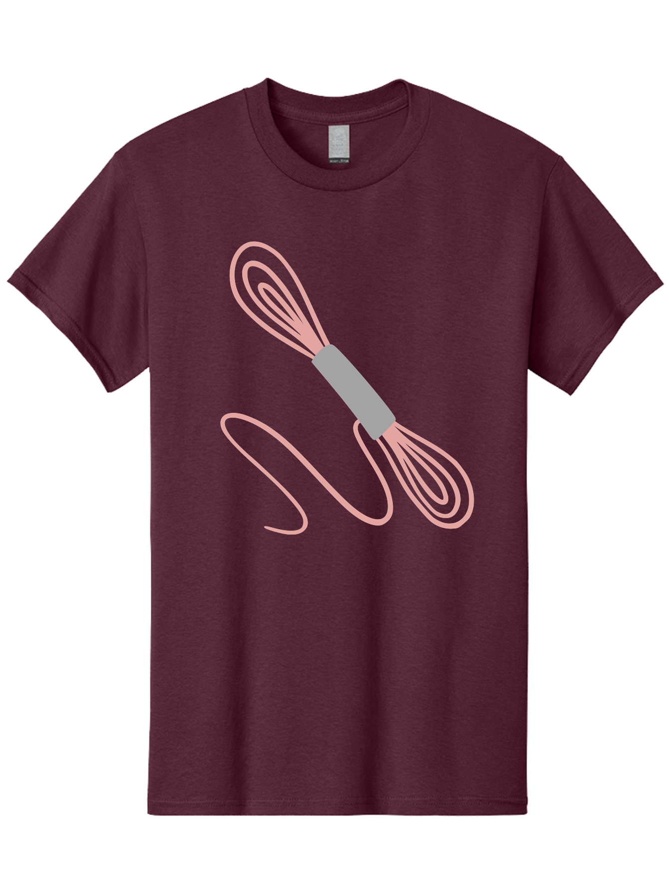 Whisk Men'S Graphic Tee, 100% Cotton, Comfortable Casual Summer Wear, Machine Washable, Cooking Utensils, Kitchen Tools, Whisk Design, Creative Graphics, Pastel Colors, Kitchenware, Cooking Essentials Aac133