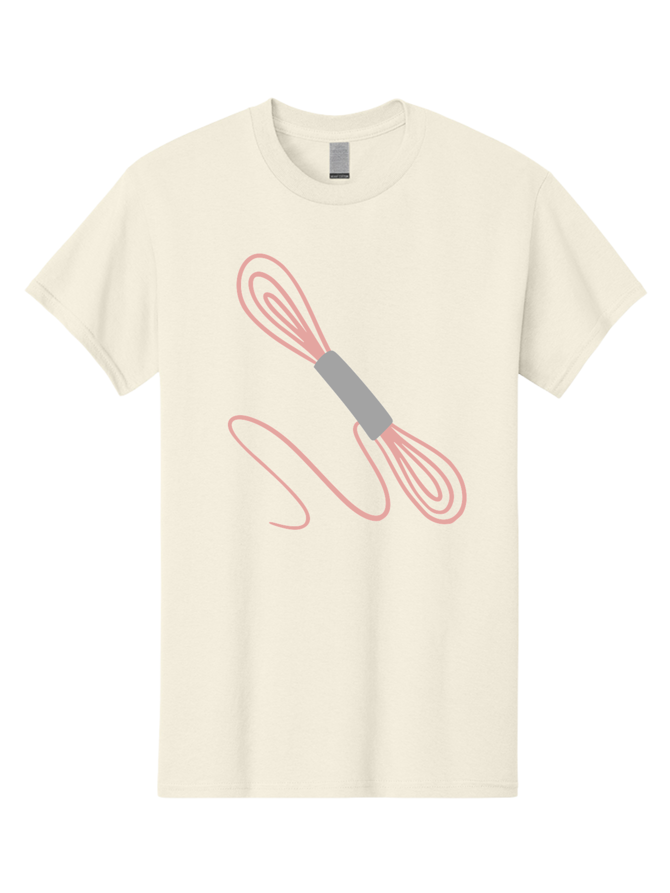 Whisk Men'S Graphic Tee, 100% Cotton, Comfortable Casual Summer Wear, Machine Washable, Cooking Utensils, Kitchen Tools, Whisk Design, Creative Graphics, Pastel Colors, Kitchenware, Cooking Essentials Aac133