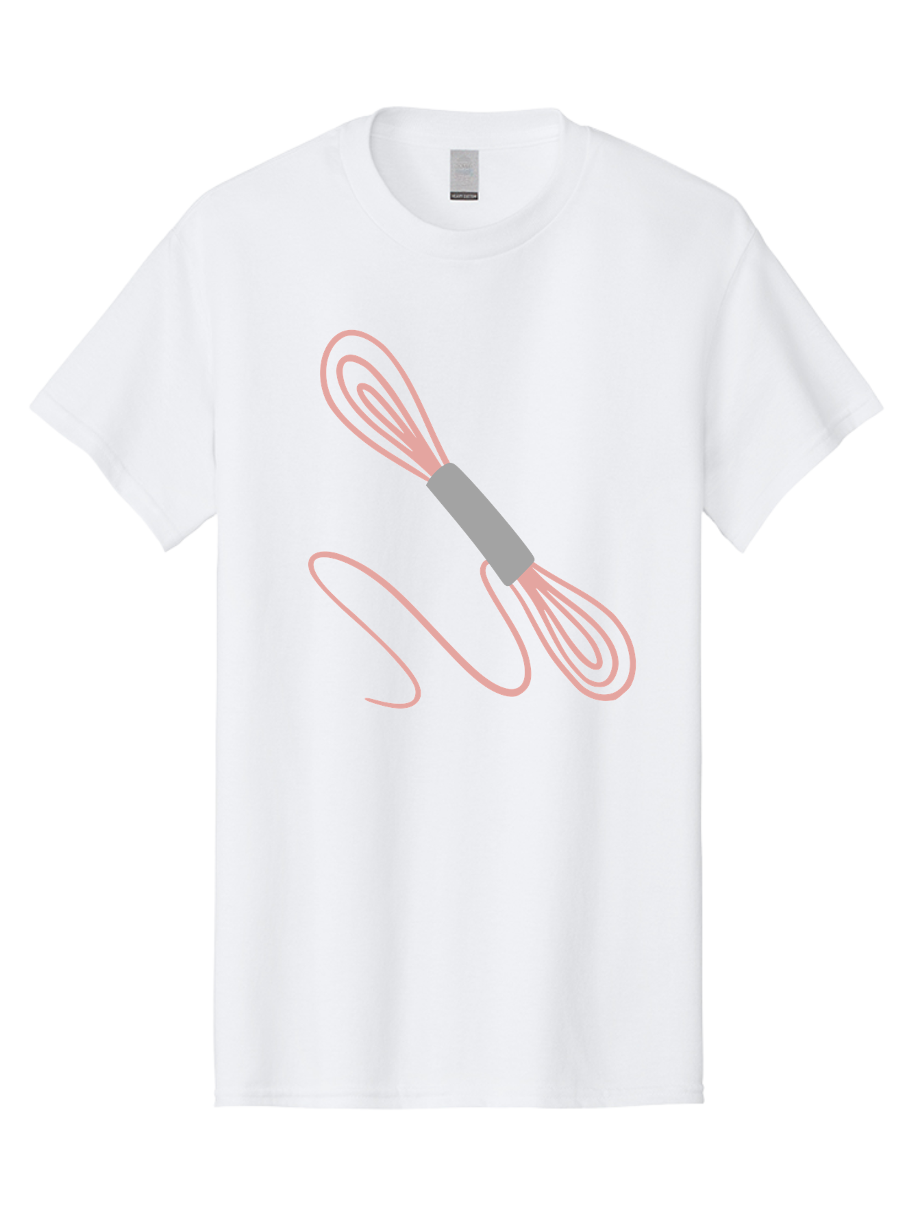 Whisk Men'S Graphic Tee, 100% Cotton, Comfortable Casual Summer Wear, Machine Washable, Cooking Utensils, Kitchen Tools, Whisk Design, Creative Graphics, Pastel Colors, Kitchenware, Cooking Essentials Aac133
