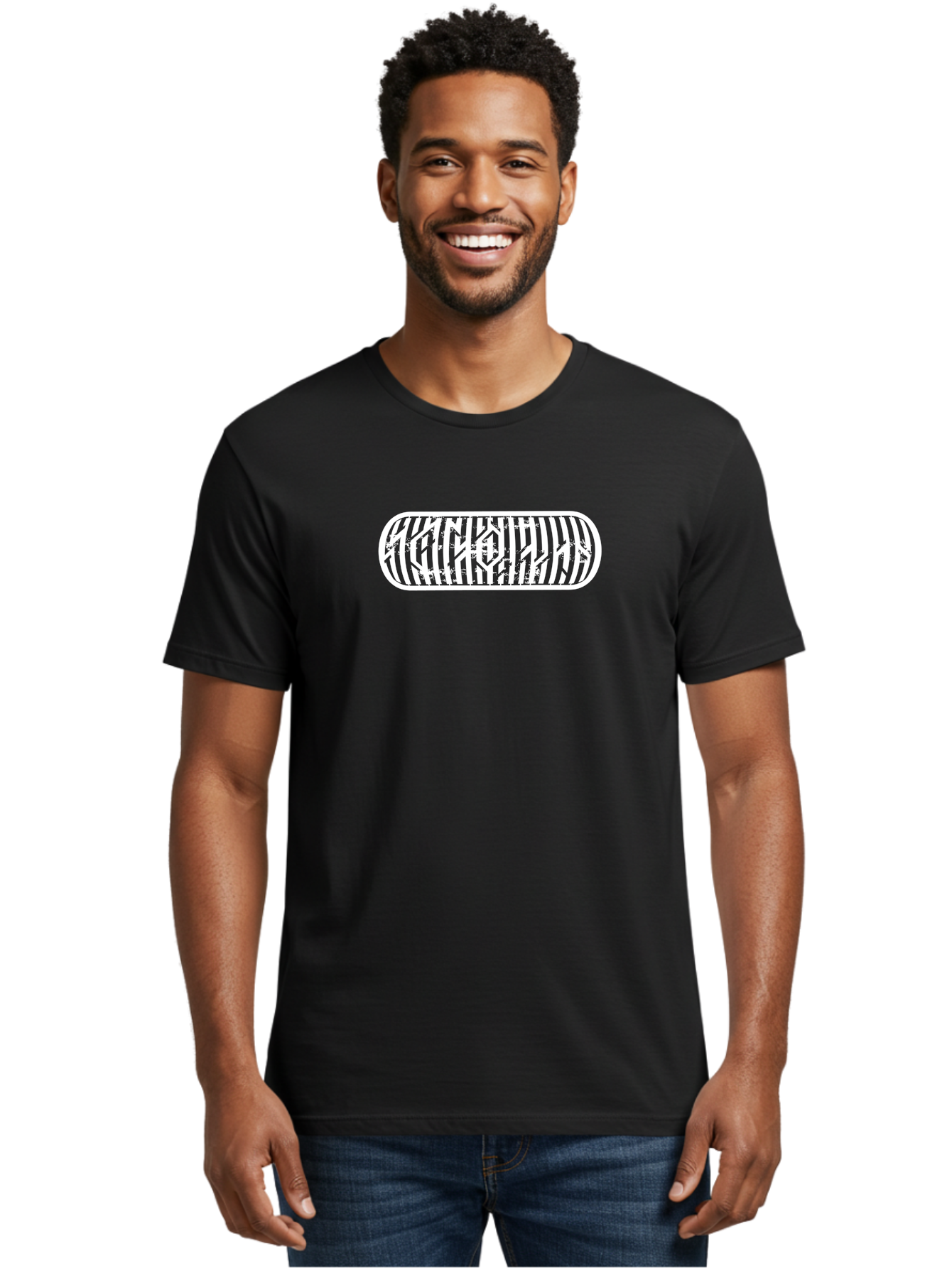 Band-Aid Men'S Graphic Tee, 100% Cotton, Comfortable Casual Summer Wear, Machine Washable, Bandage Icon, White Bandage, First Aid Symbol, Medical Icon, Injury Care, Health Symbol, Simple Design, Minimalist Art Aac148