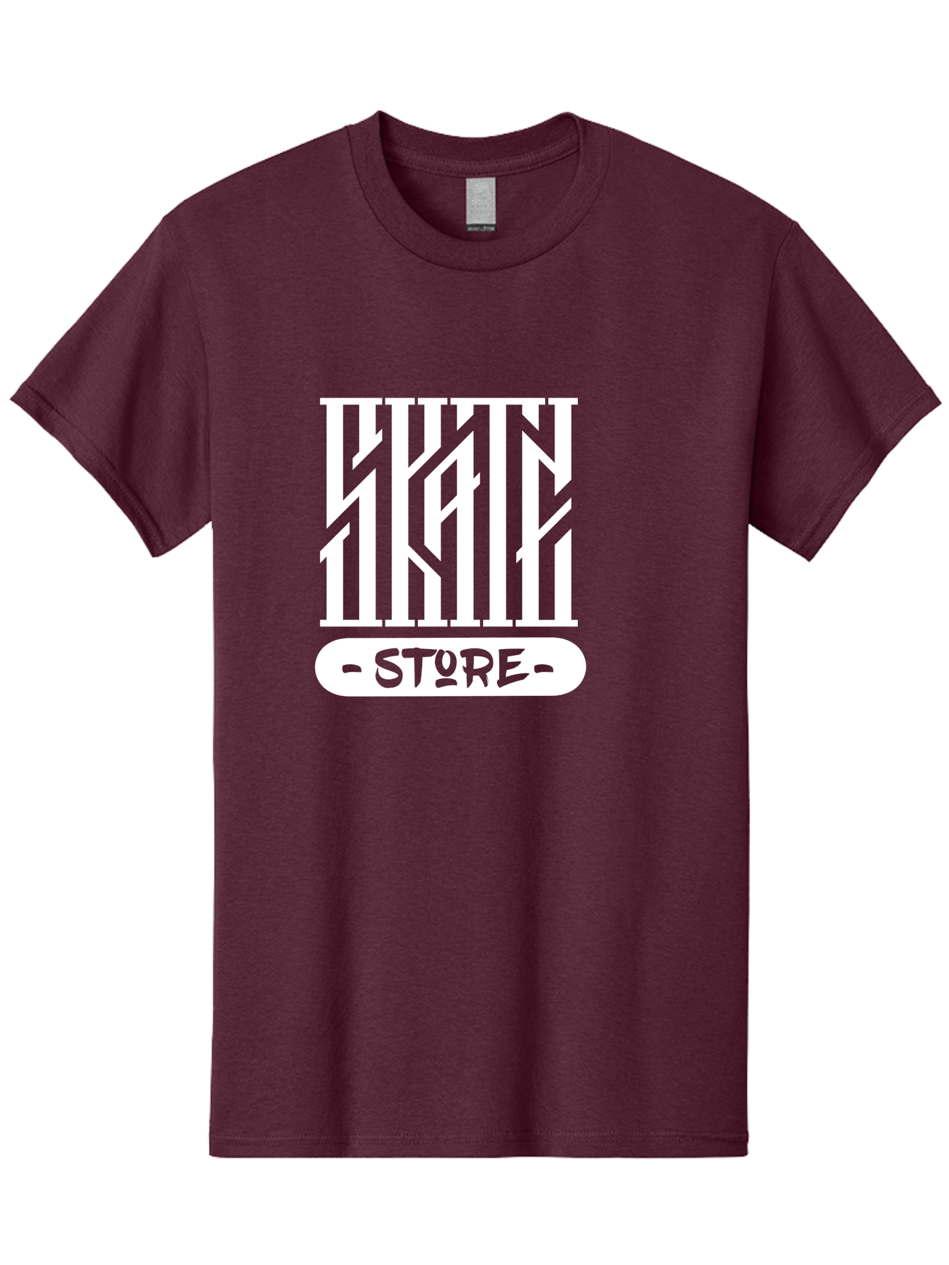 Hyn-Store Men'S Graphic Tee, 100% Cotton, Comfortable Casual Summer Wear, Machine Washable, Stylish Typography, Store Branding, Hyln Store, Modern Logo, Minimalist Design, Retail Identity, Green And White Color Scheme, Fashion Branding Aac150