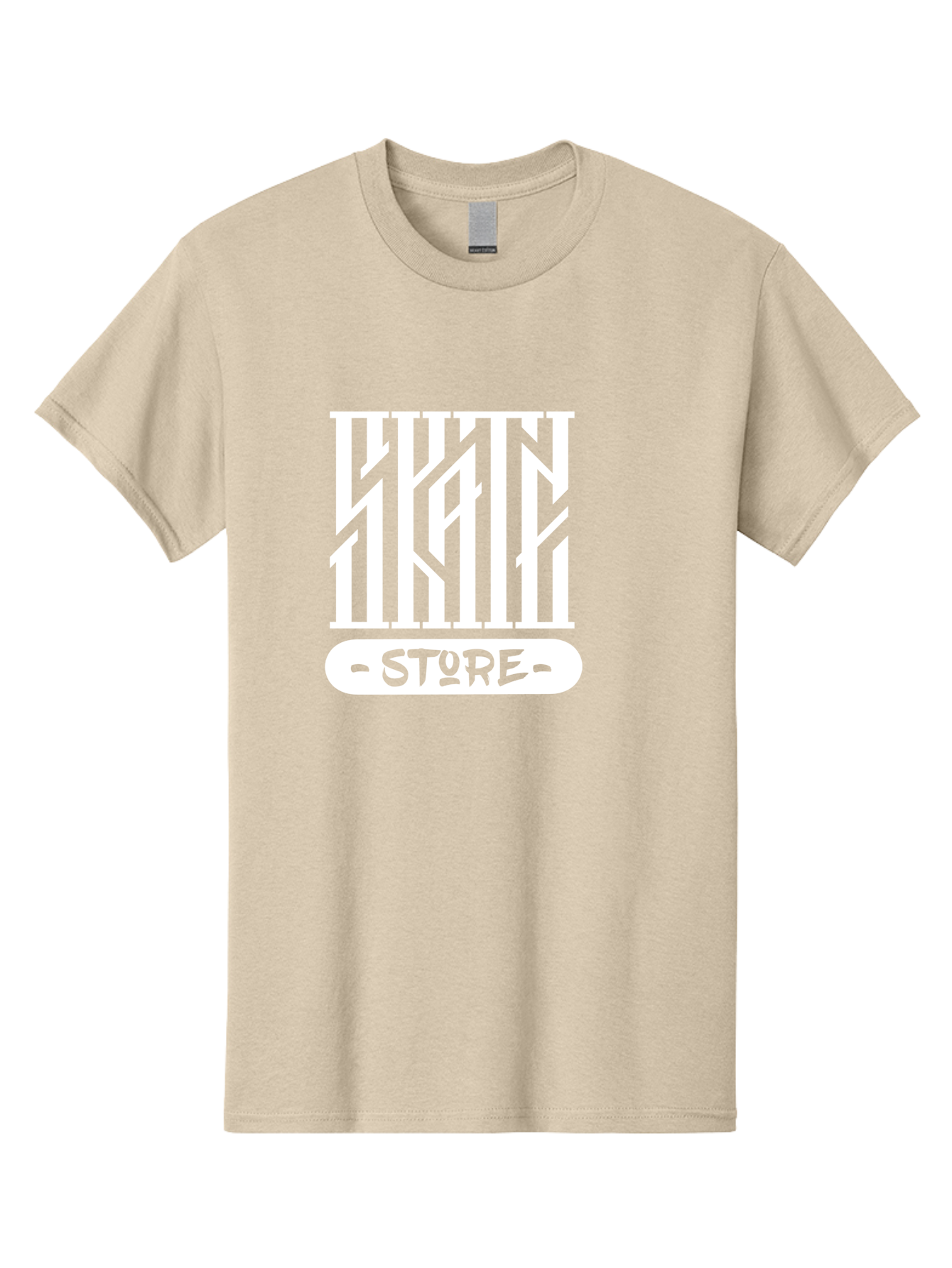 Hyn-Store Men'S Graphic Tee, 100% Cotton, Comfortable Casual Summer Wear, Machine Washable, Stylish Typography, Store Branding, Hyln Store, Modern Logo, Minimalist Design, Retail Identity, Green And White Color Scheme, Fashion Branding Aac150