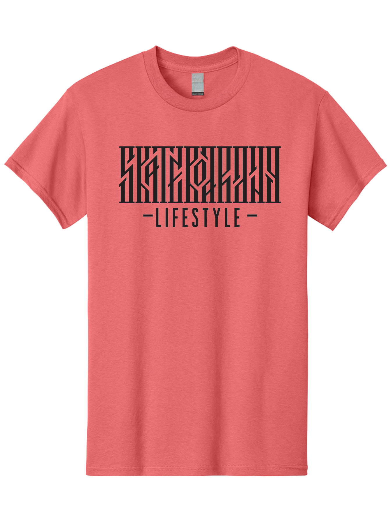 Lifestyle Men'S Graphic Tee, 100% Cotton, Comfortable Casual Summer Wear, Machine Washable, Lifestyle Branding, Trendy Graphics, Modern Design, Black Typography, Stylish Patterns, Abstract Shapes, Fashion Lifestyle, Creative Art Aac152