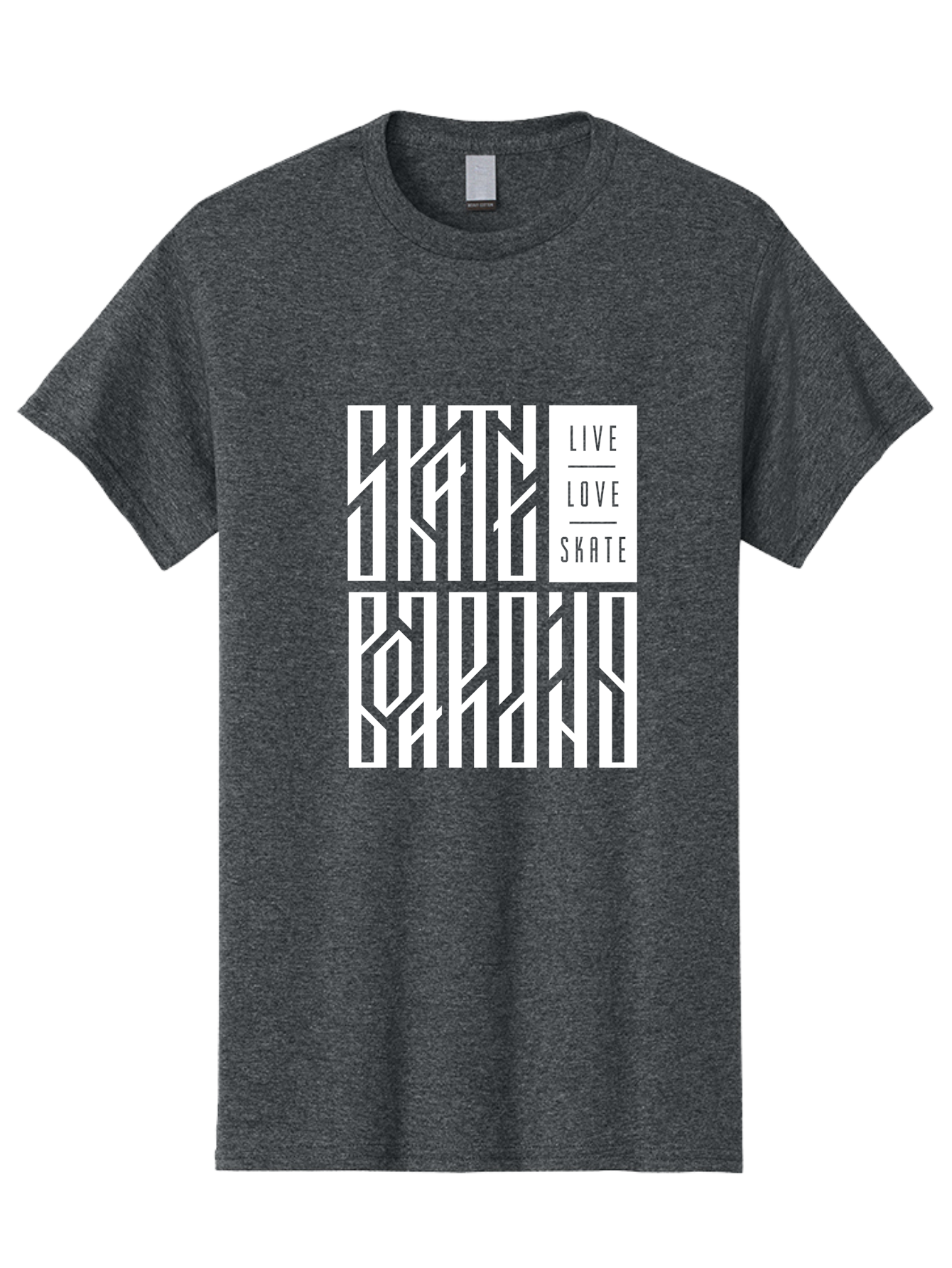 Live-Love-Skate-1 Men'S Graphic Tee, 100% Cotton, Comfortable Casual Summer Wear, Machine Washable, Skateboarding Culture, Action Sports, Extreme Sports, Skate Lifestyle, Streetwear Fashion, Urban Style, Skateboard Graphics, Skateboard Art Aac153